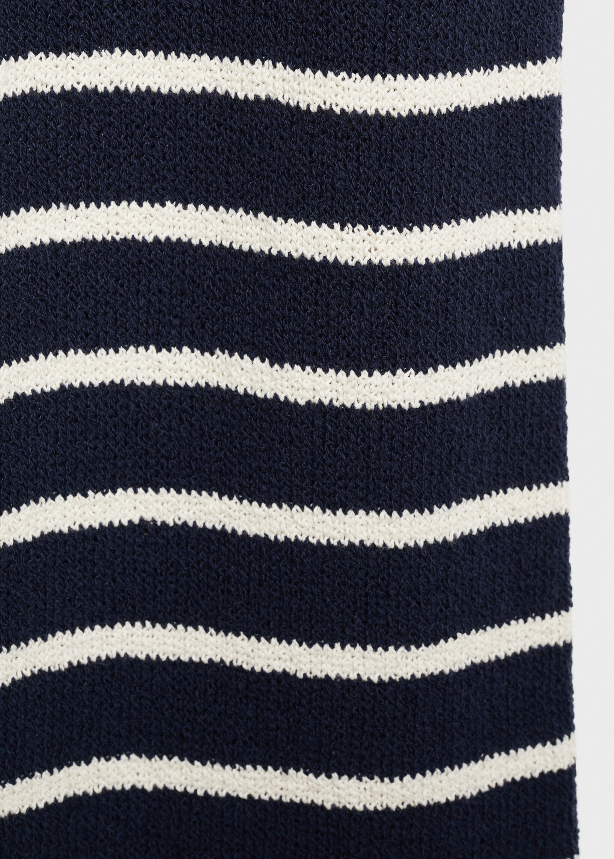 Striped knit trousers - Детальніше про товар 0