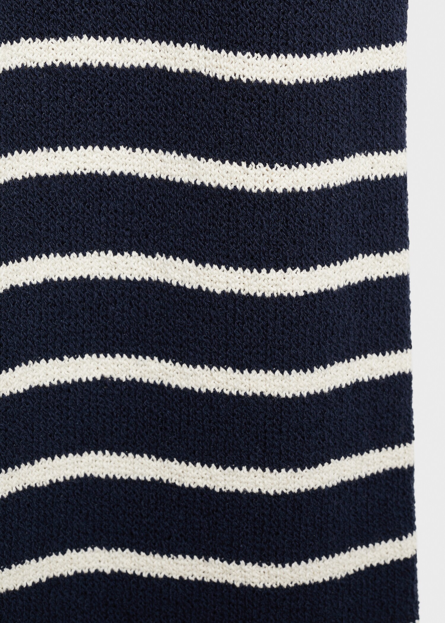 Striped knit pants - Details of the article 0