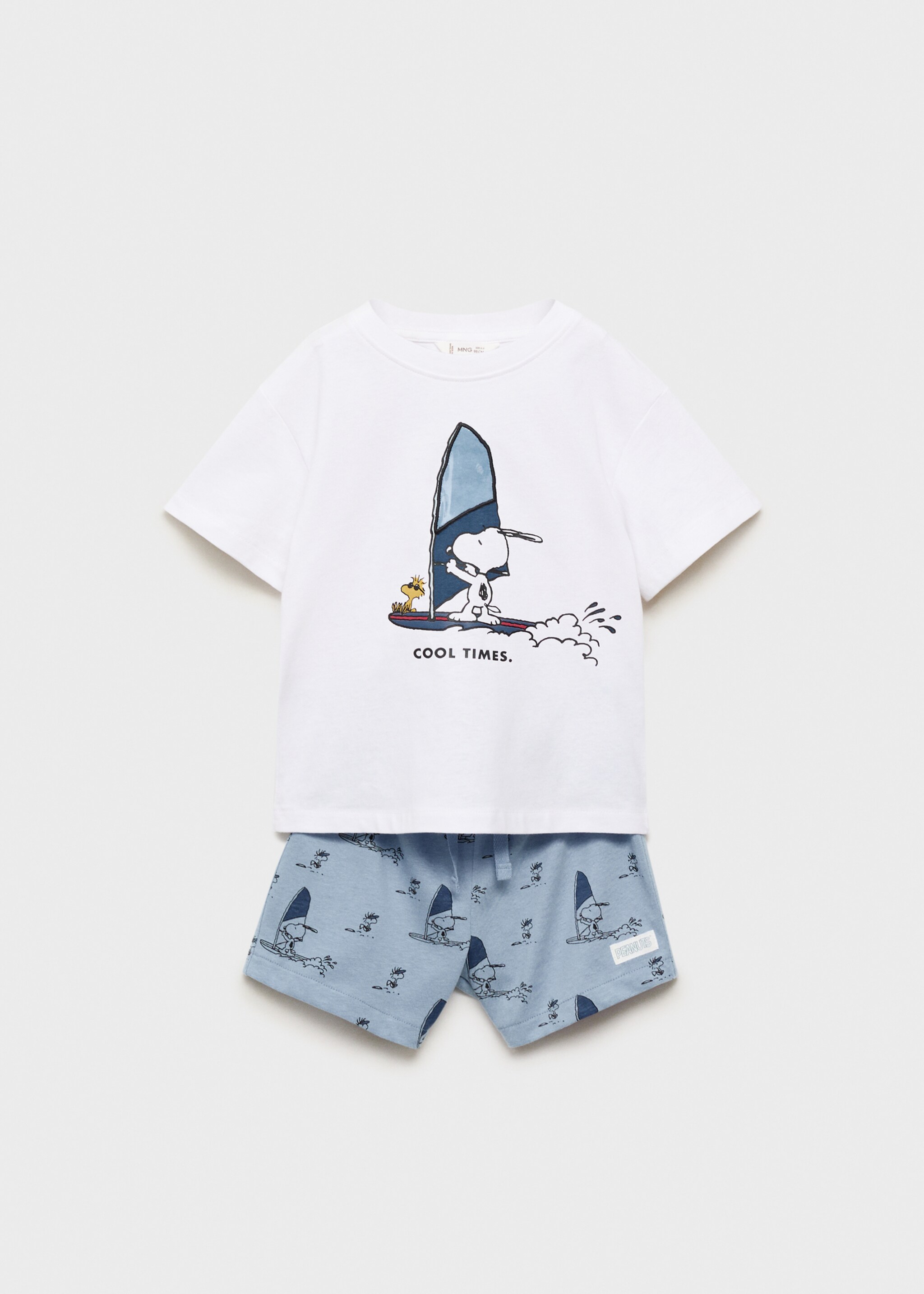 Pijama scurtă Snoopy - Articol fără model