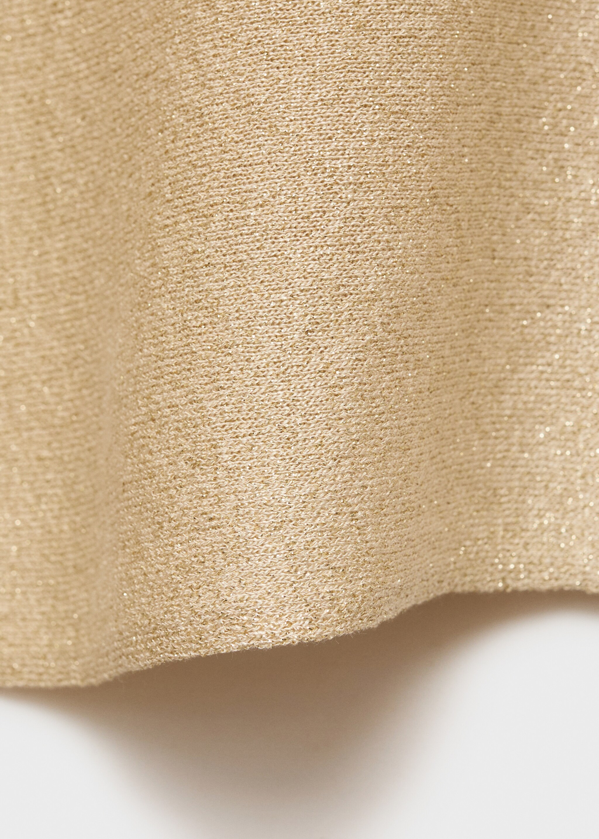 Lurex knitted cape - Details of the article 0