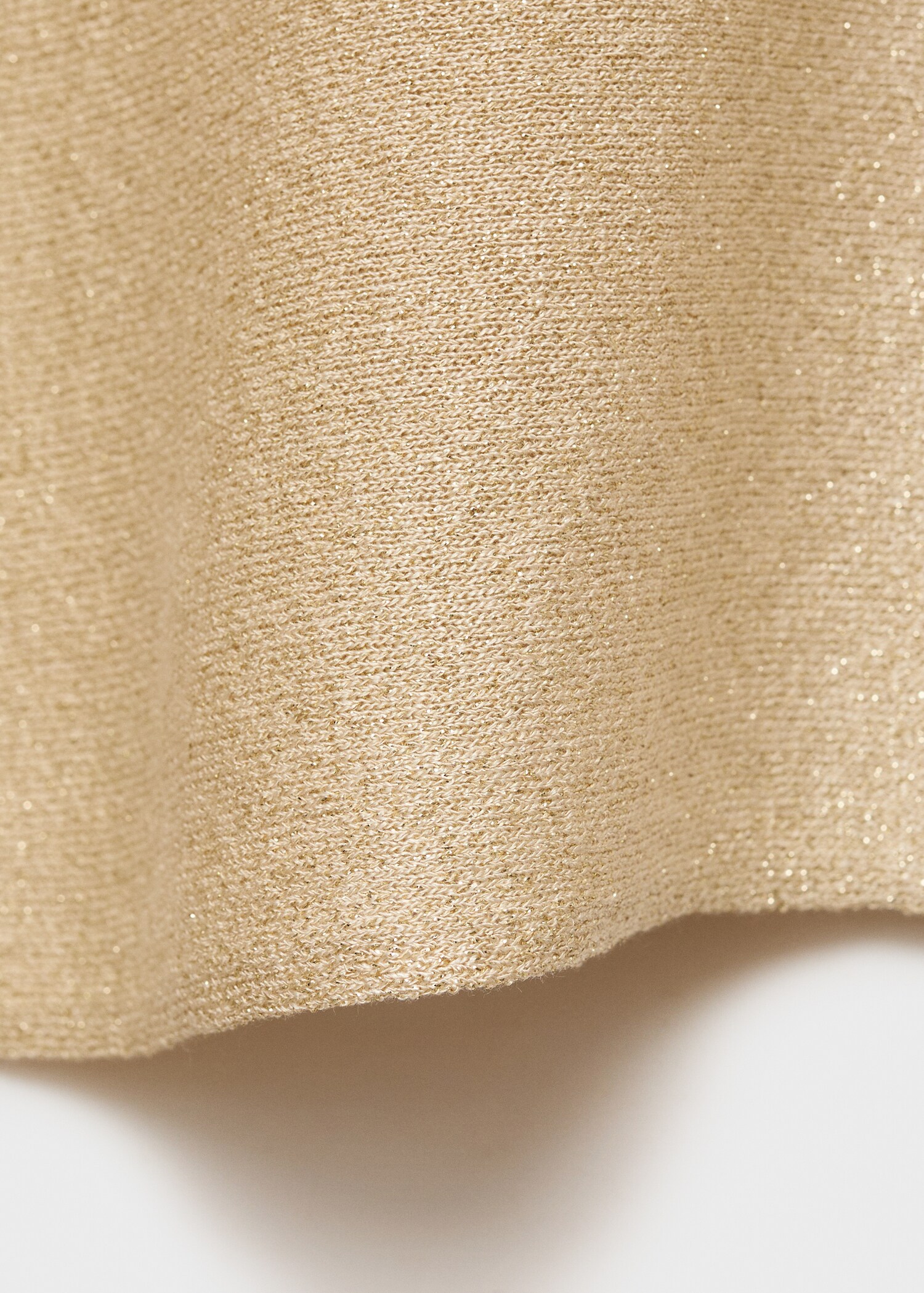 Lurex knitted cape - Details of the article 0