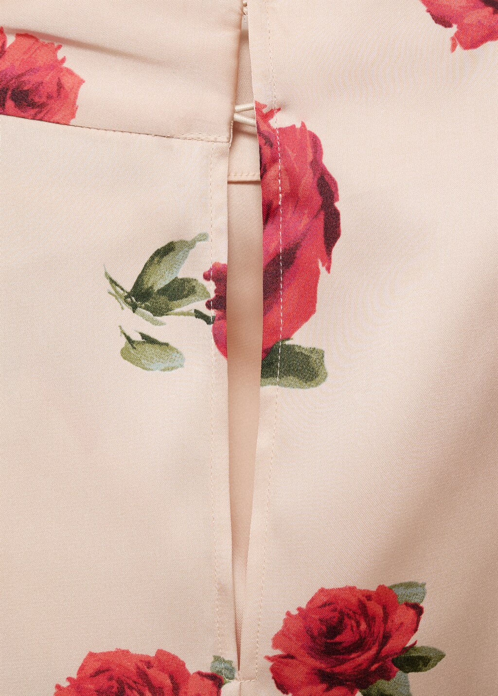 ブラウス シャツ FLORAL SATIN BLOUSE レディース flower（ファッション） ブラウス シャツ バタフライブラウス