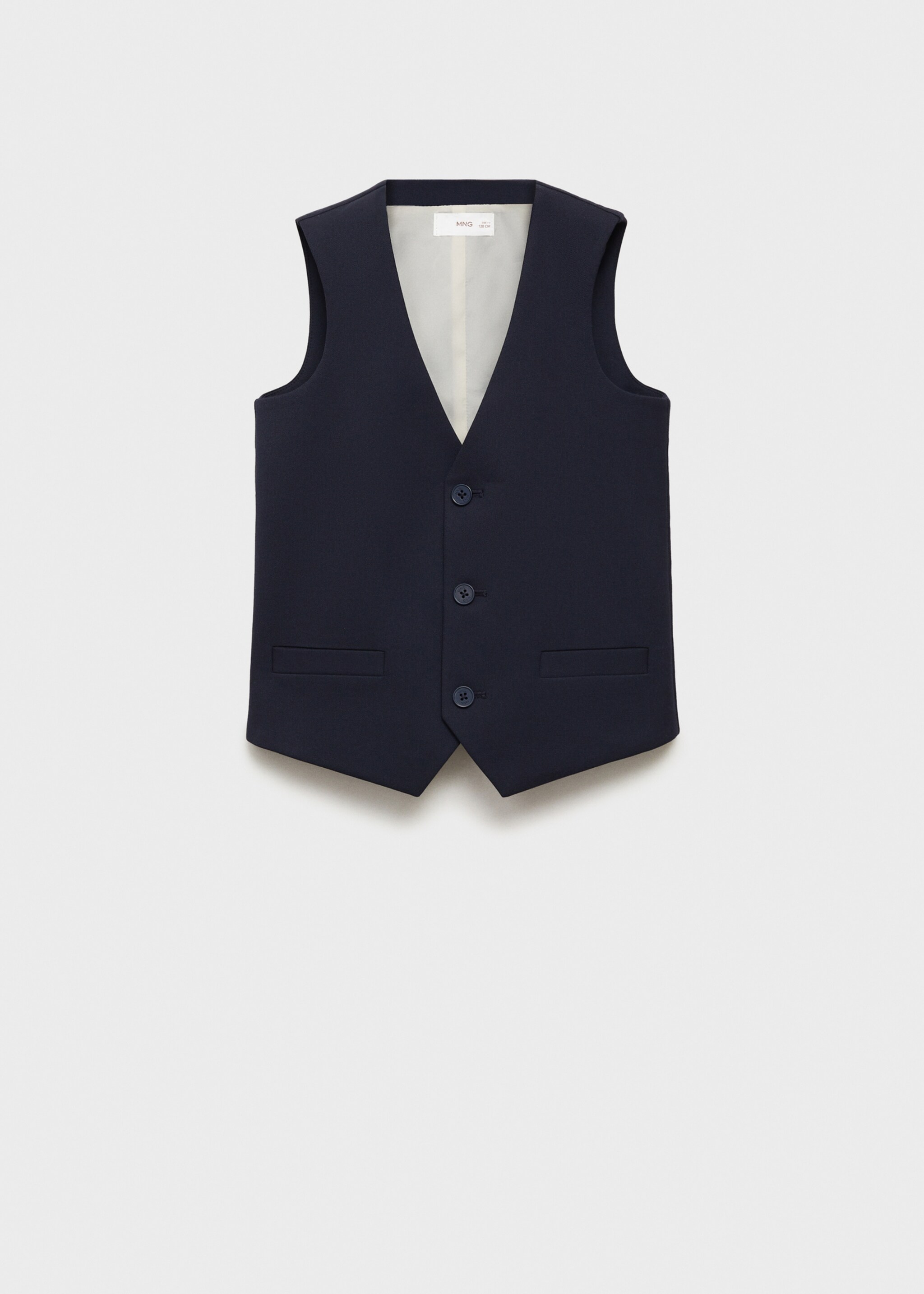 Slim-fit suit waistcoat - Article without model