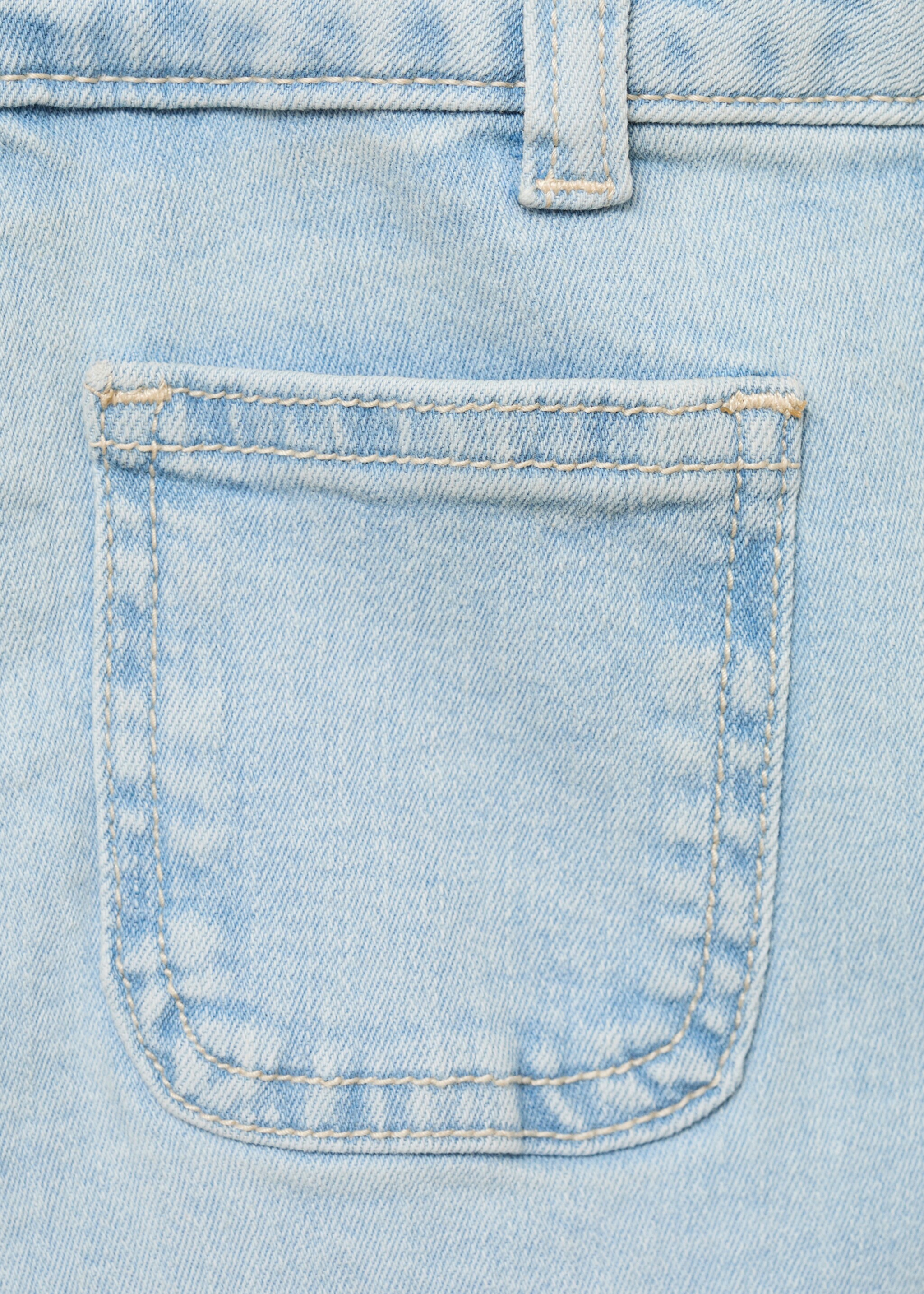 Shorts vaqueros rectos - Detalle del artículo 0
