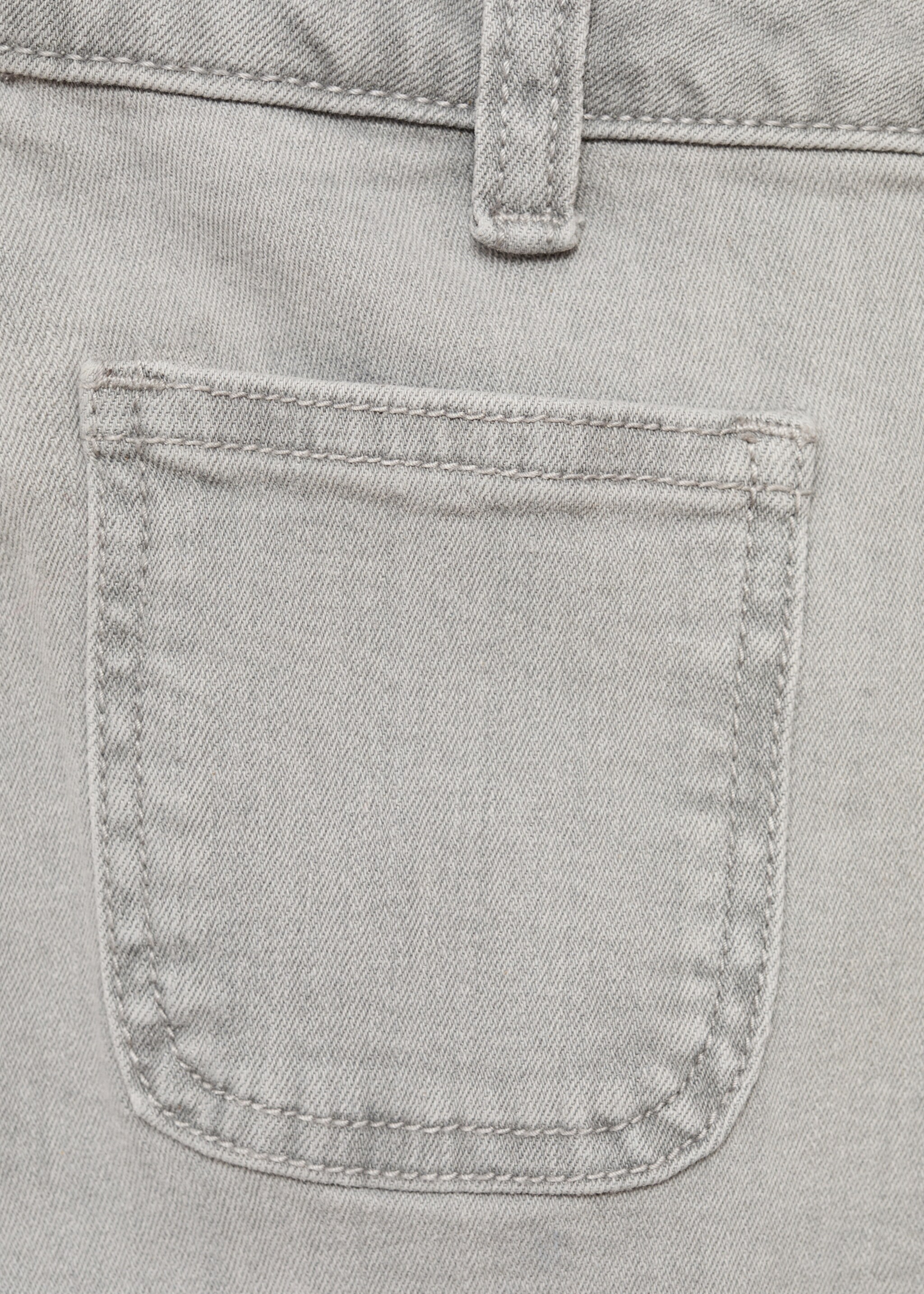 Shorts vaqueros rectos - Detalle del artículo 0