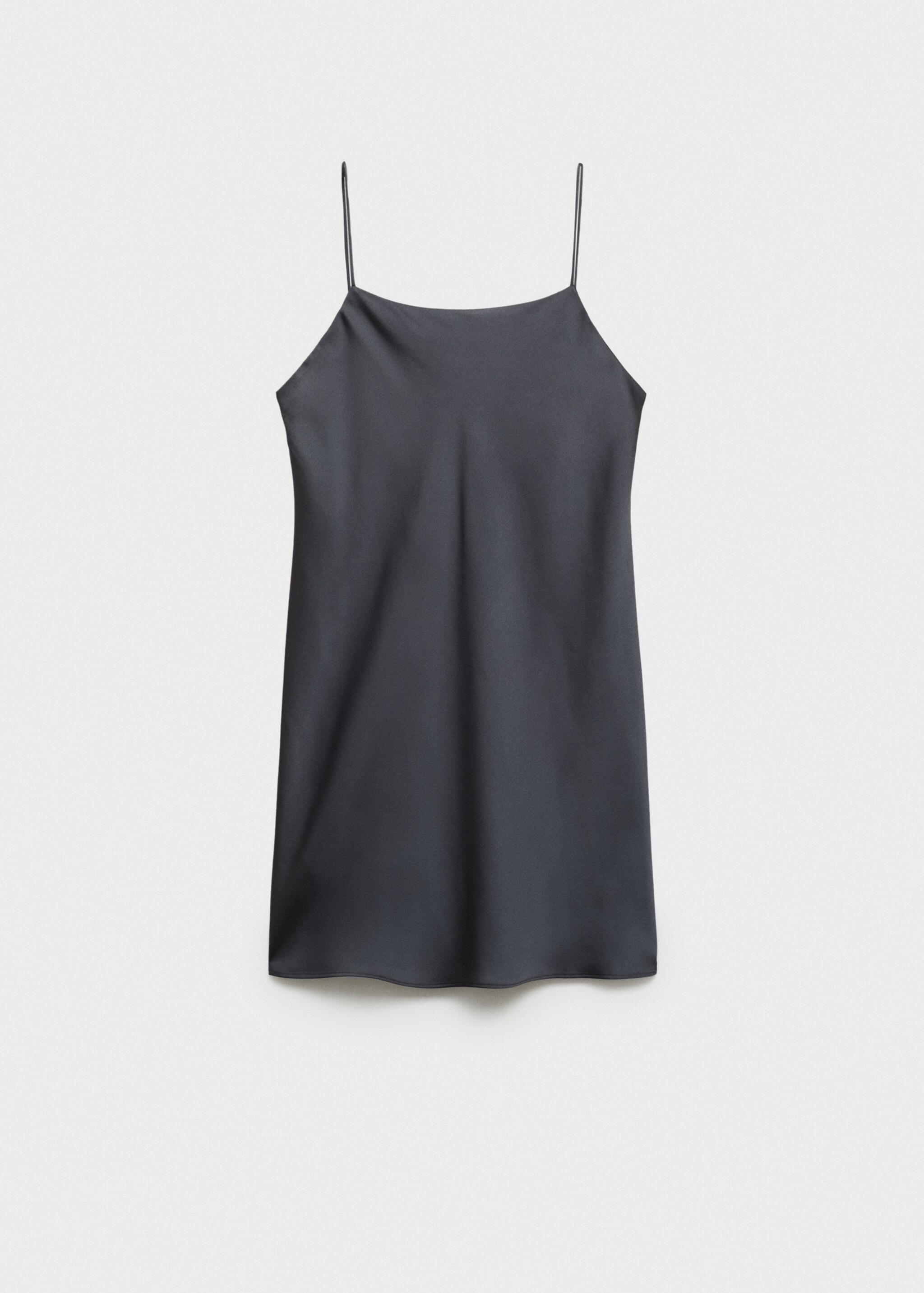 Satin nightgown with straps - Article without model