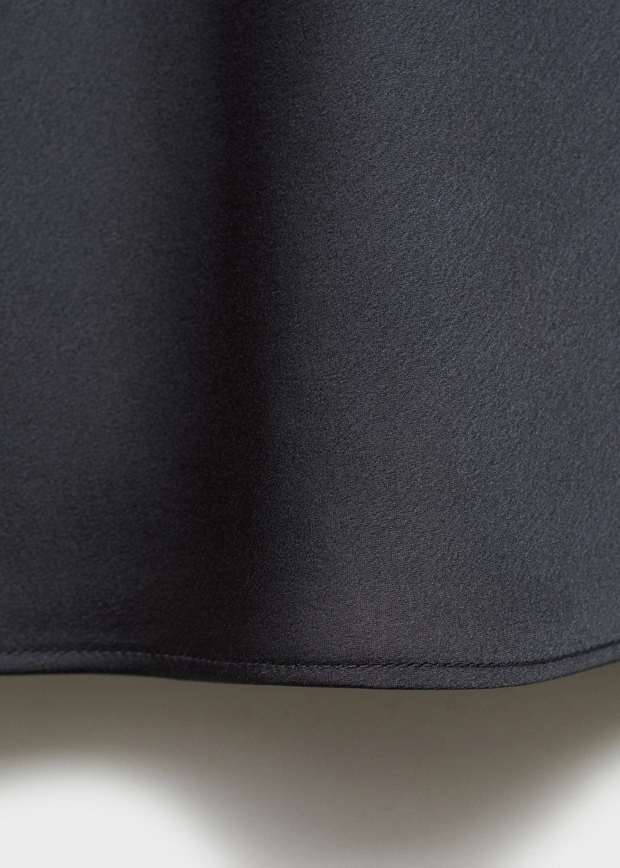 Satin nightgown with straps - Details of the article 0