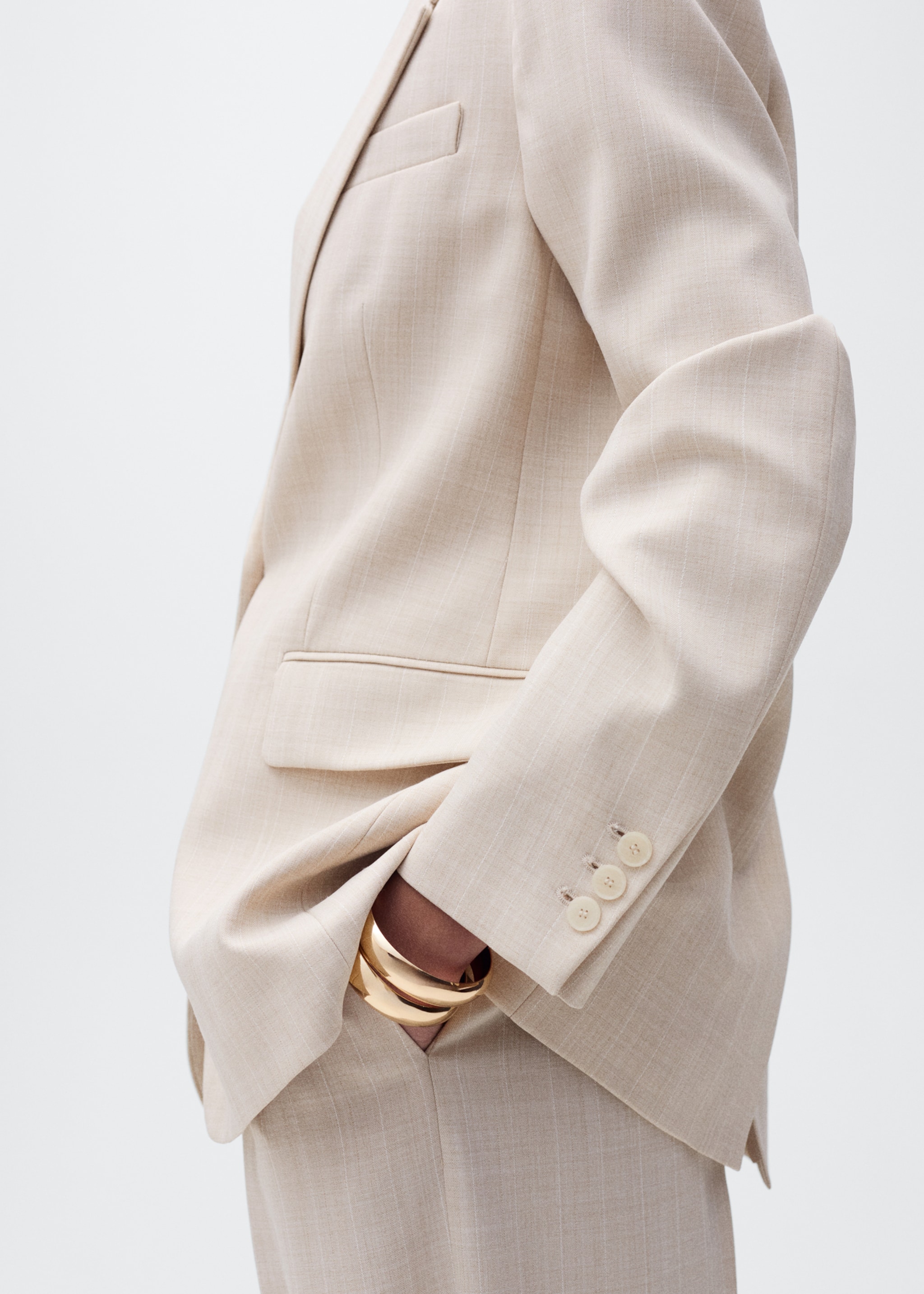 Structured suit jacket - Details of the article 1