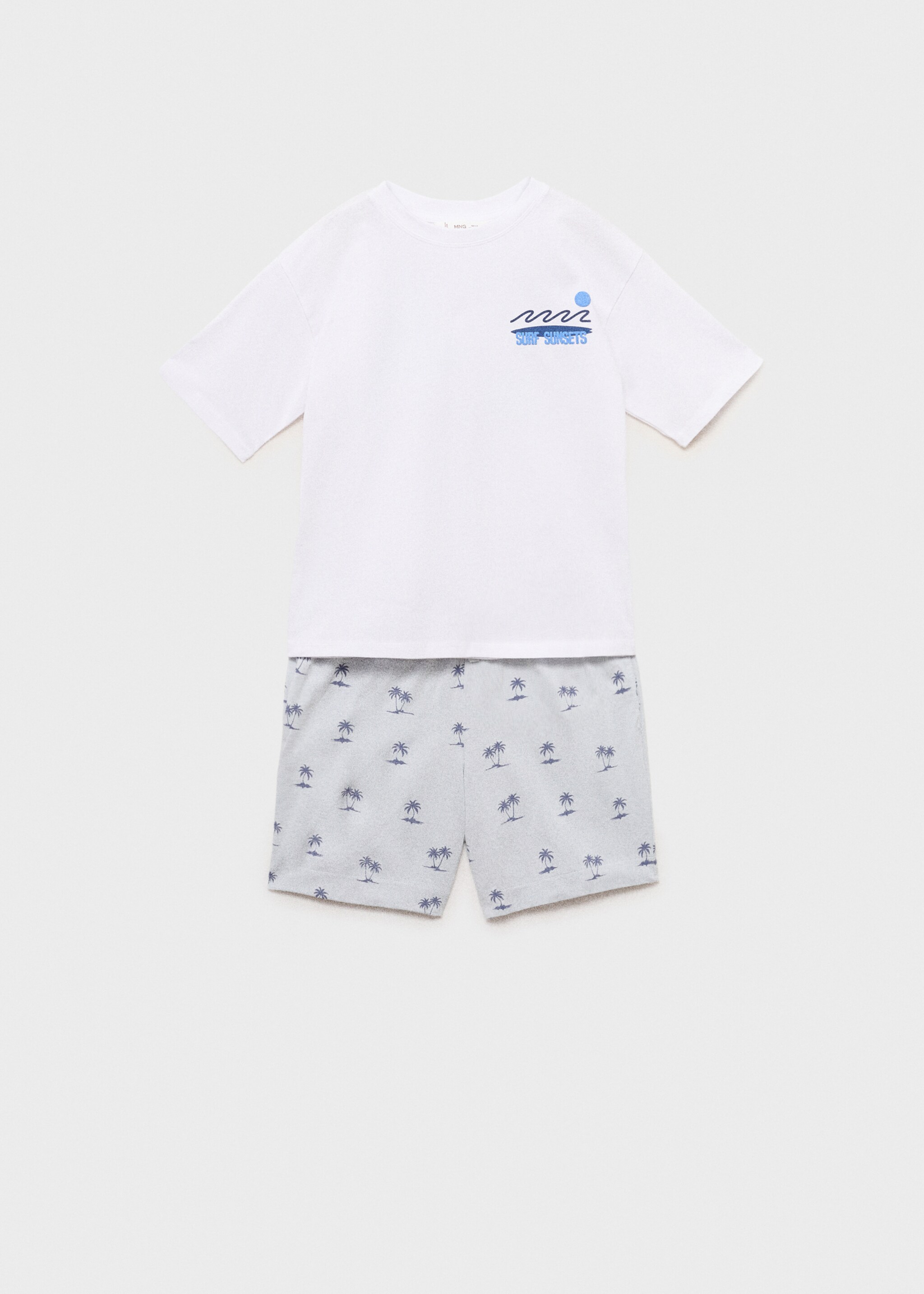 Pijama corto surf - Artículo sin modelo