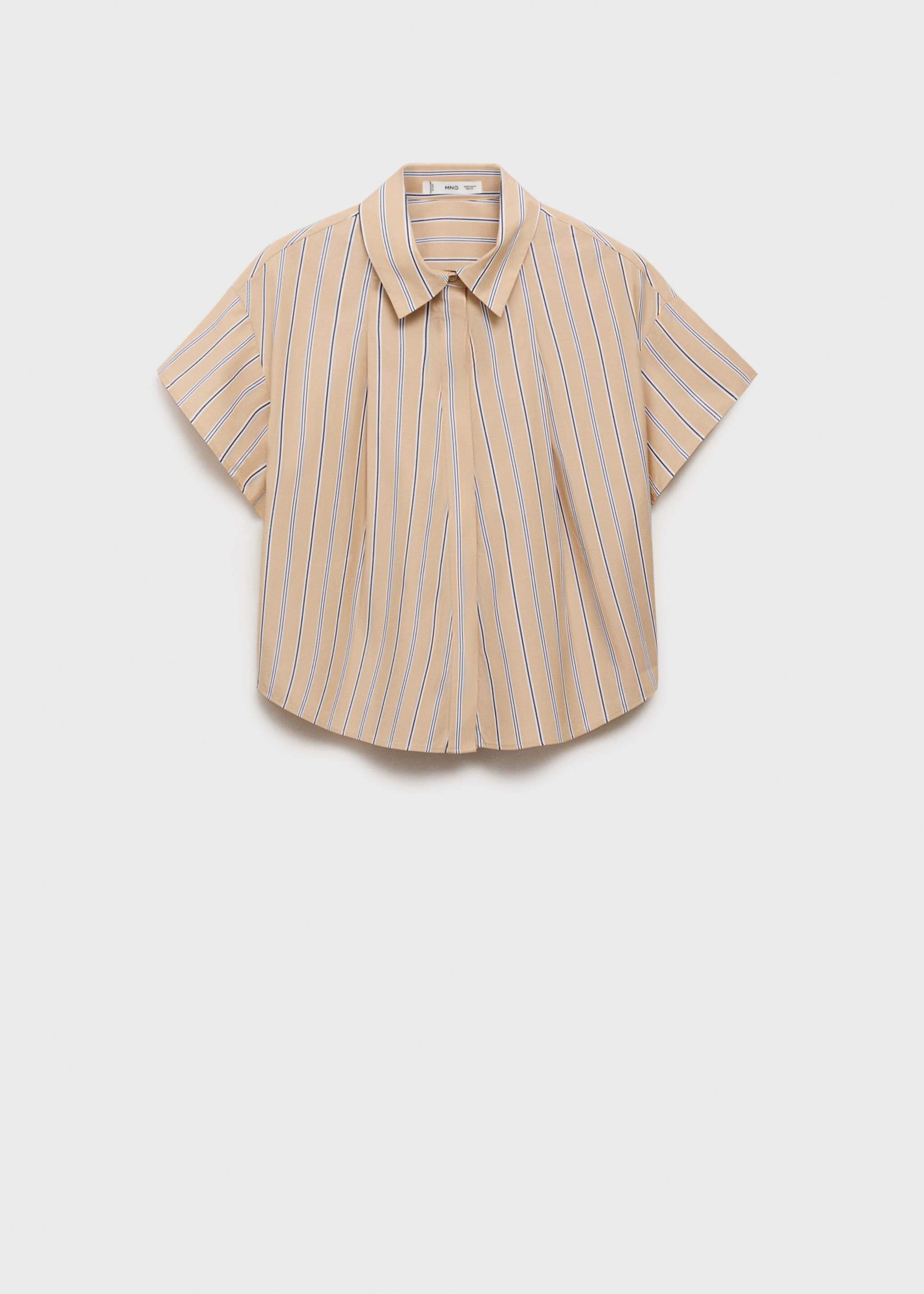 Short sleeve striped shirt - Article without model