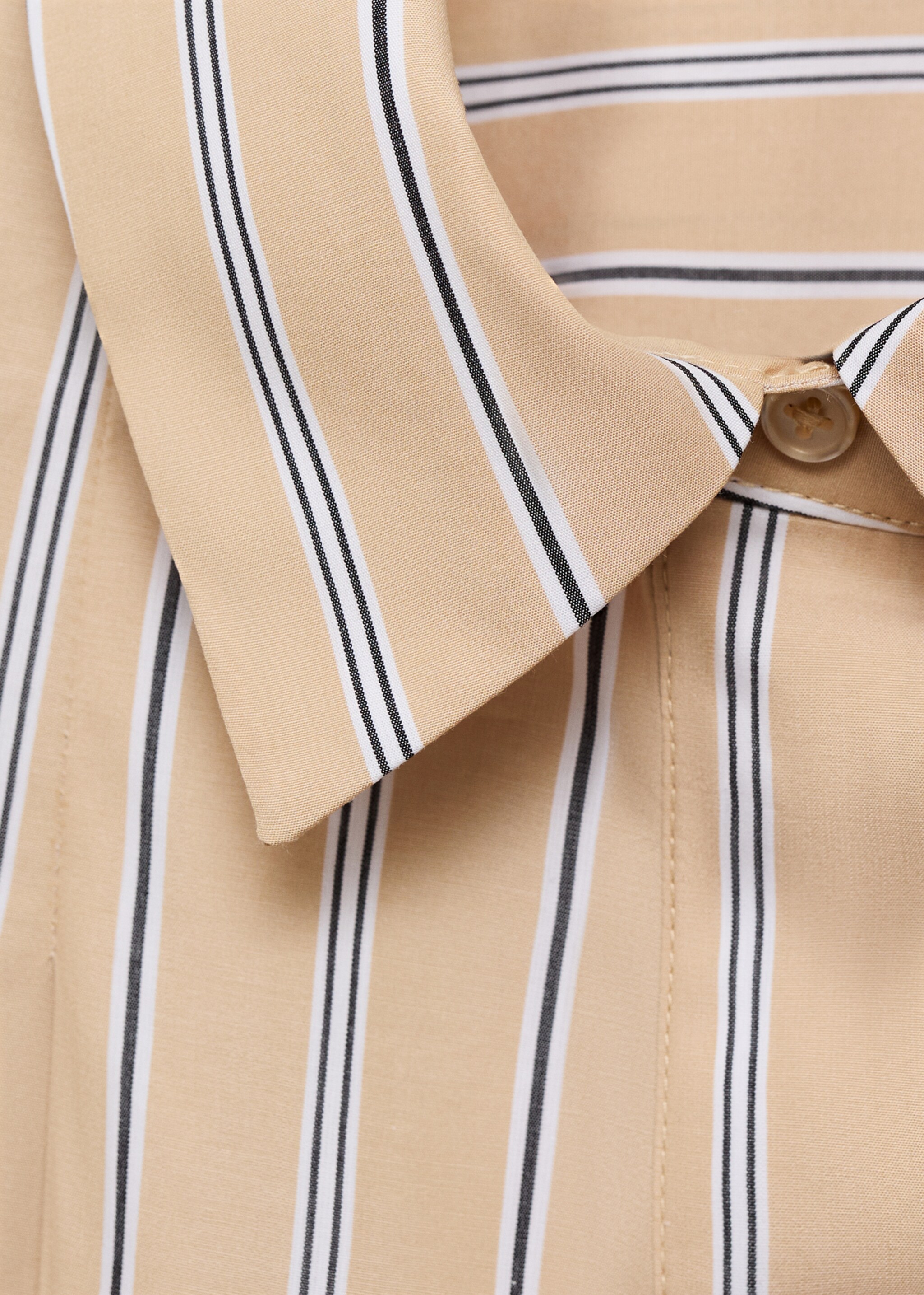 Short sleeve striped shirt - Details of the article 8