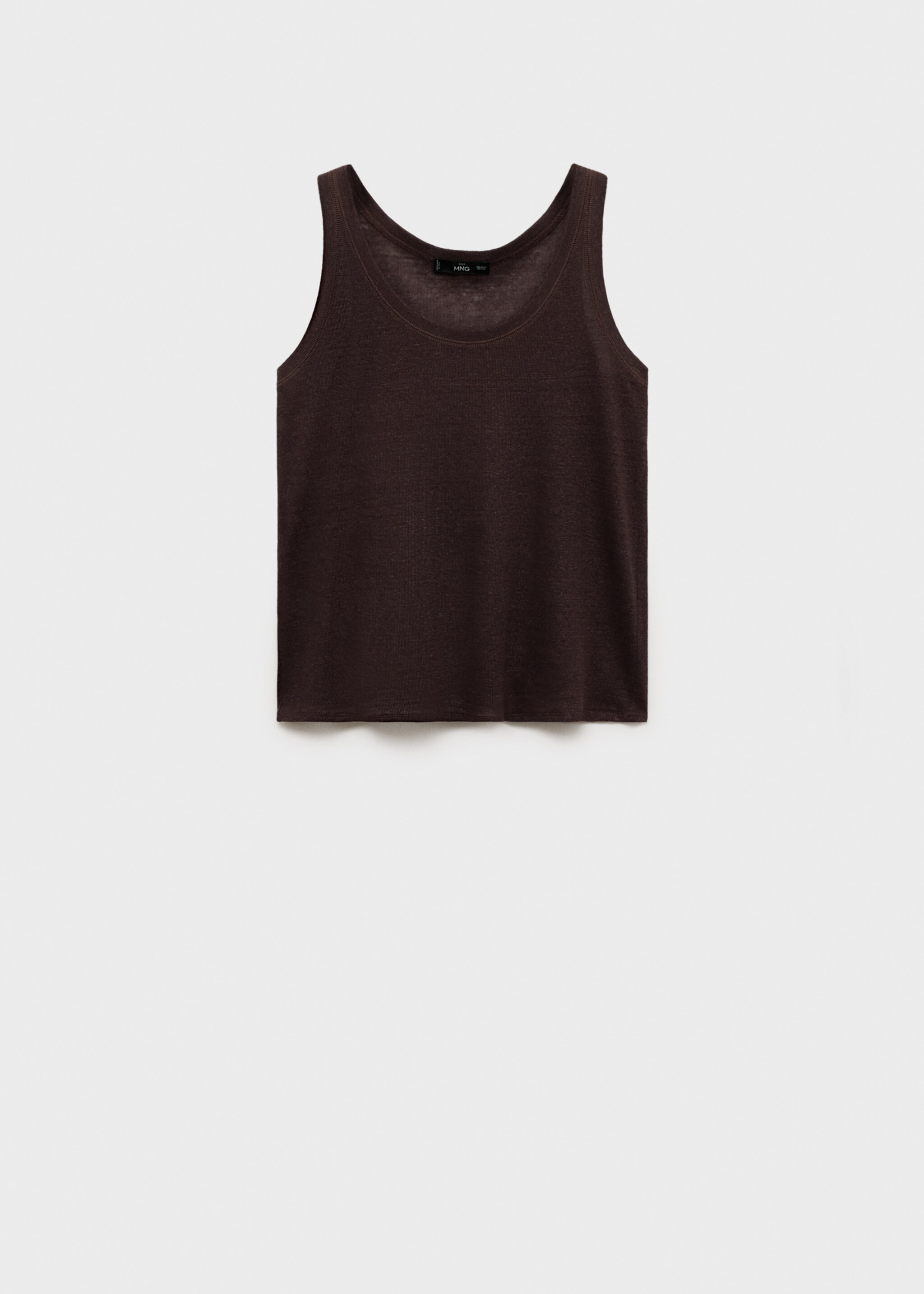 Strap linen top - Article without model