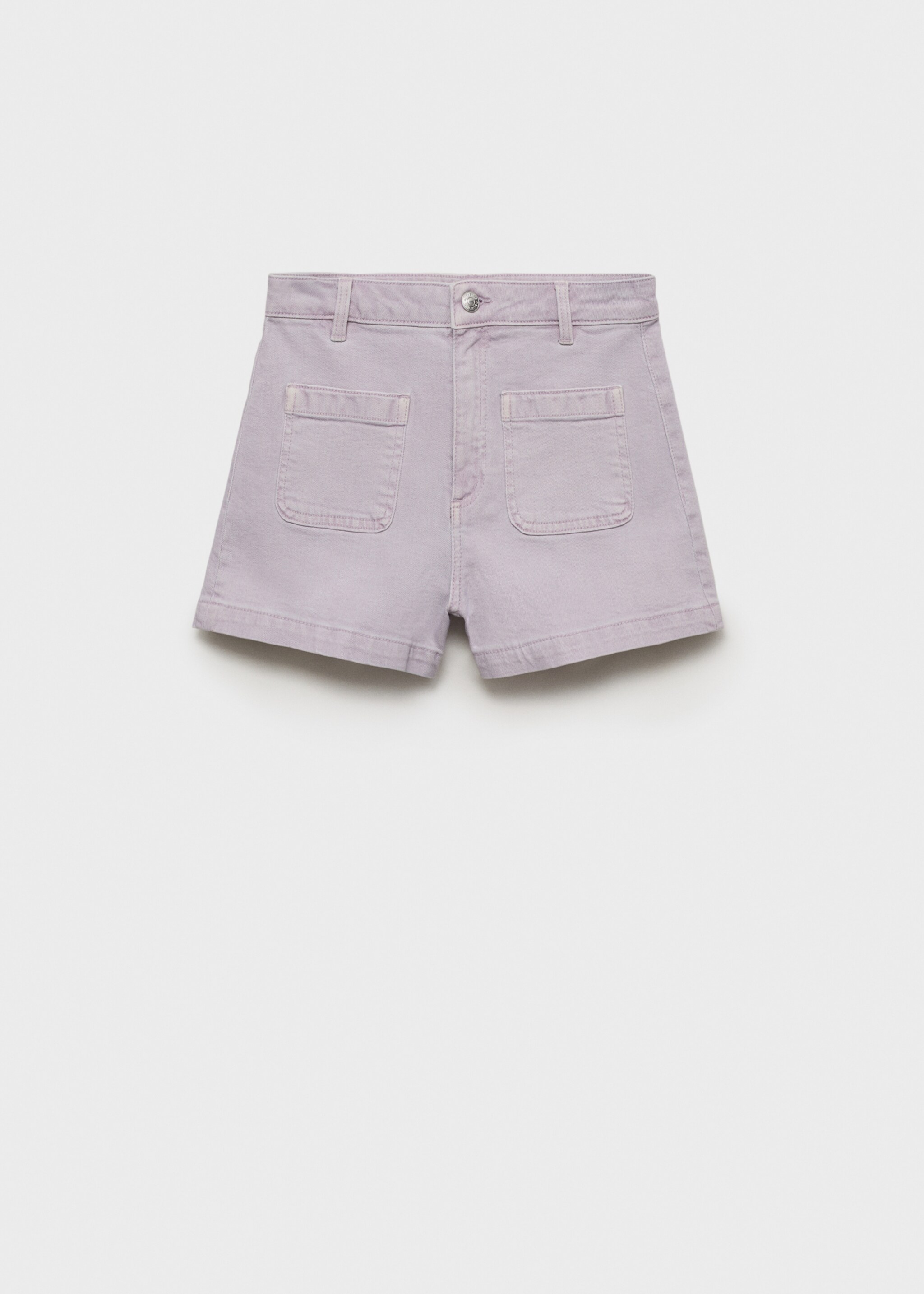 Denim shorts with pockets - Article without model