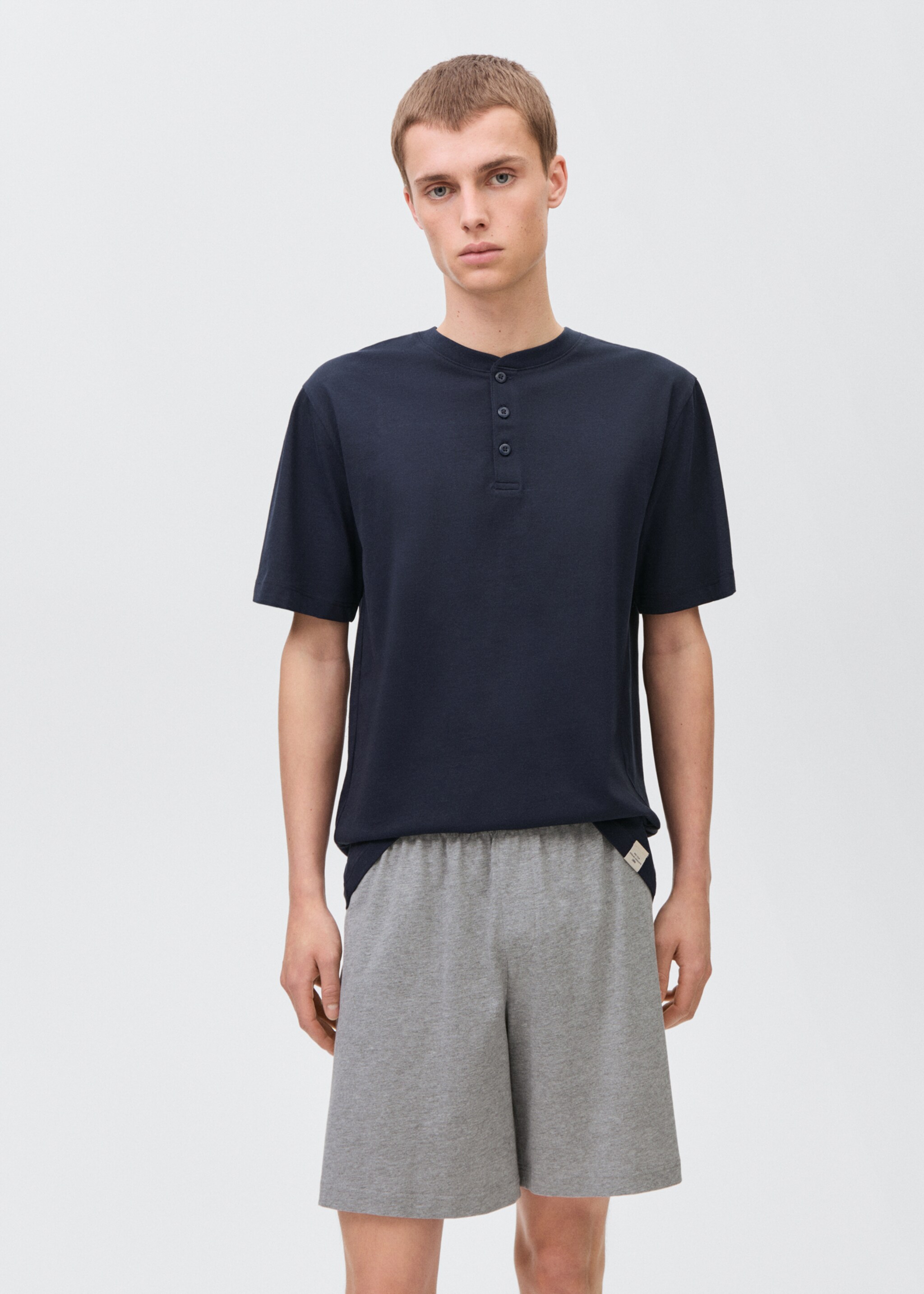 Cotton pyjama shorts pack - Details of the article 2