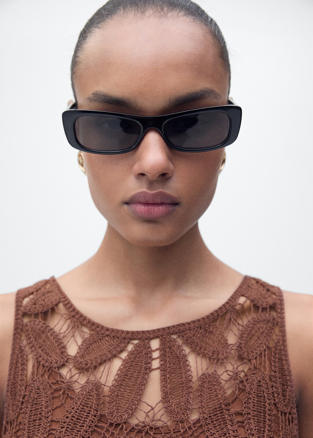 Open back crochet dress