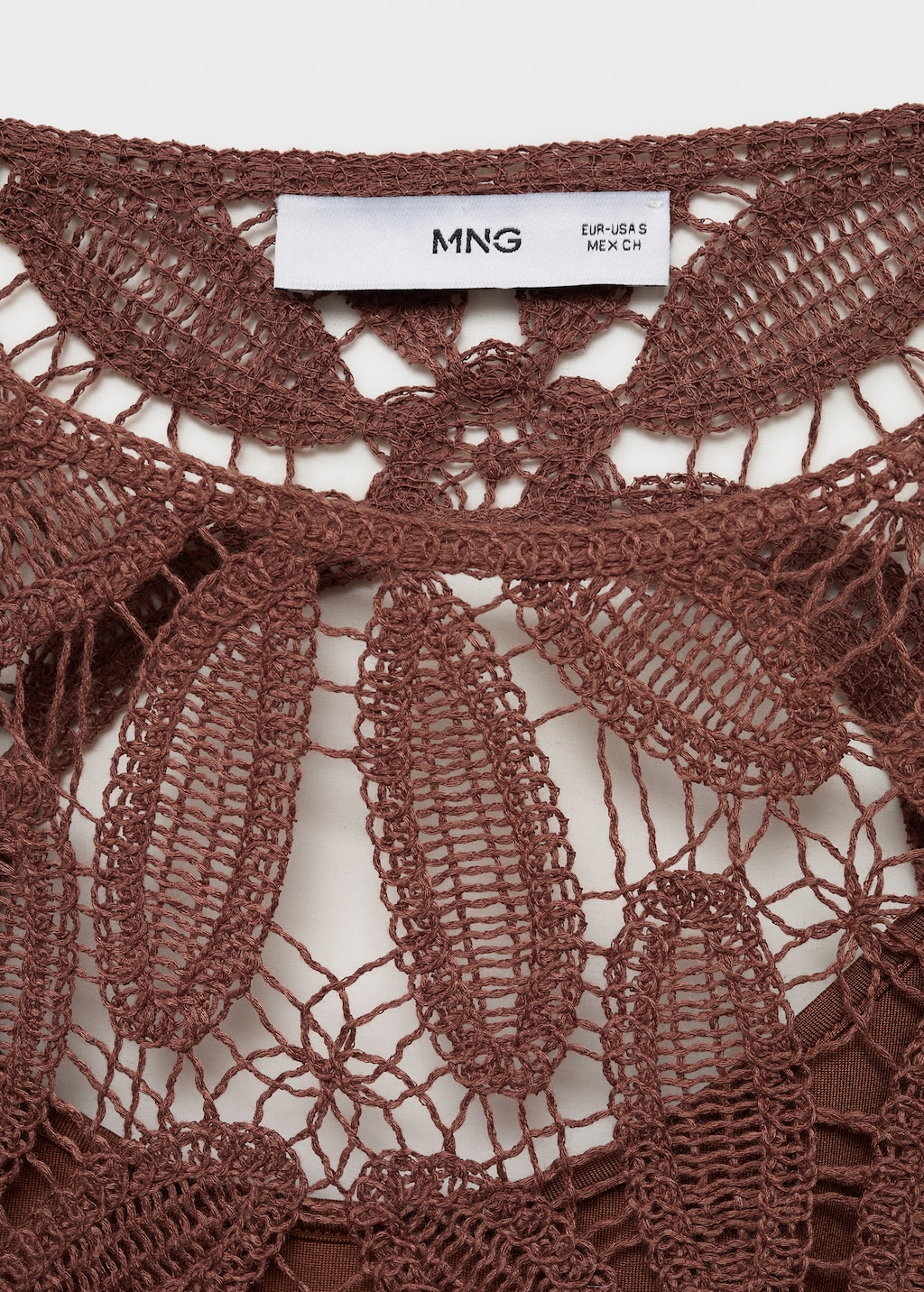 Open back crochet dress