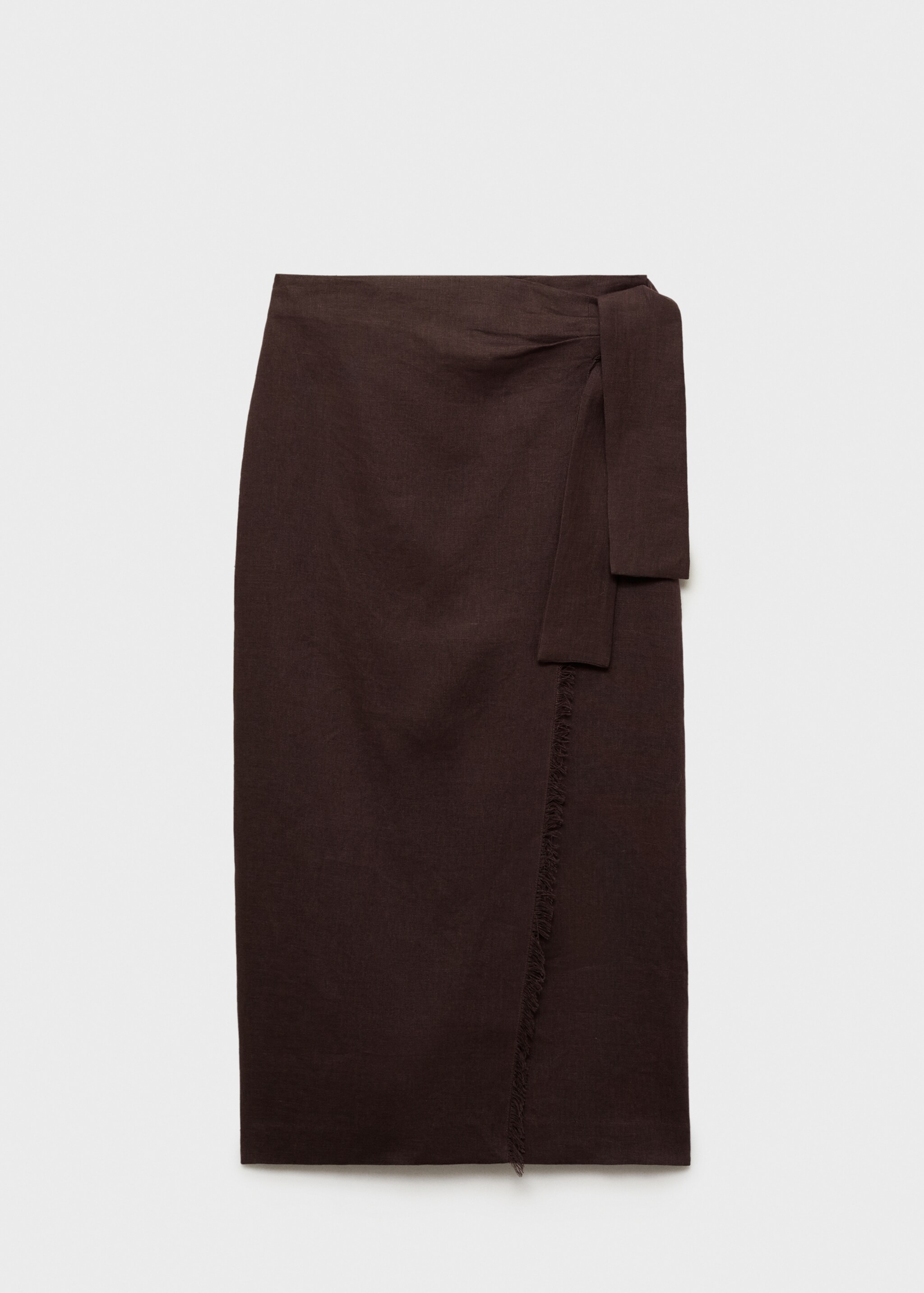 Linen sarong skirt - Article without model