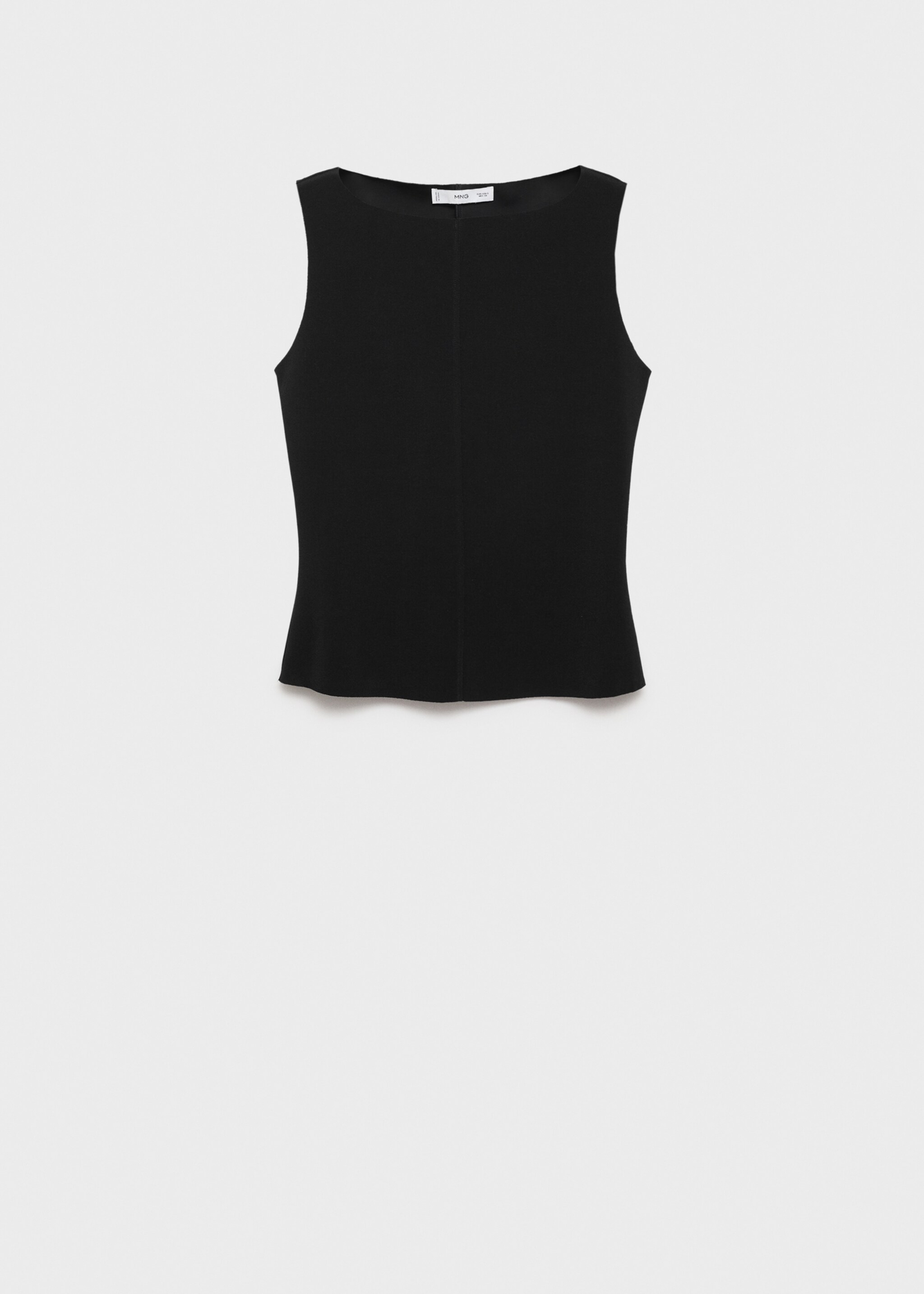 Top punto cuello barco - Artículo sin modelo