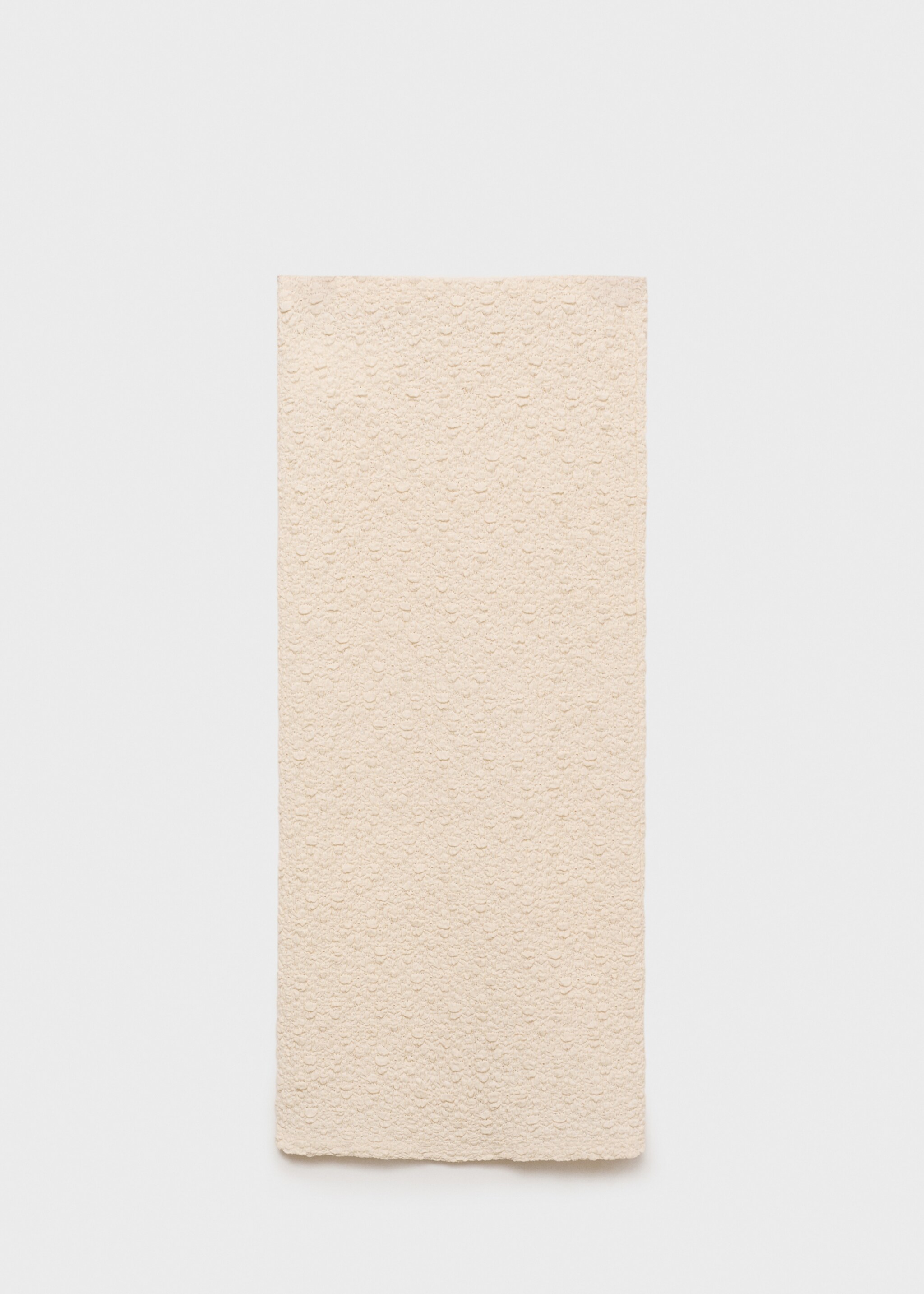 Textured fitted skirt - Article without model