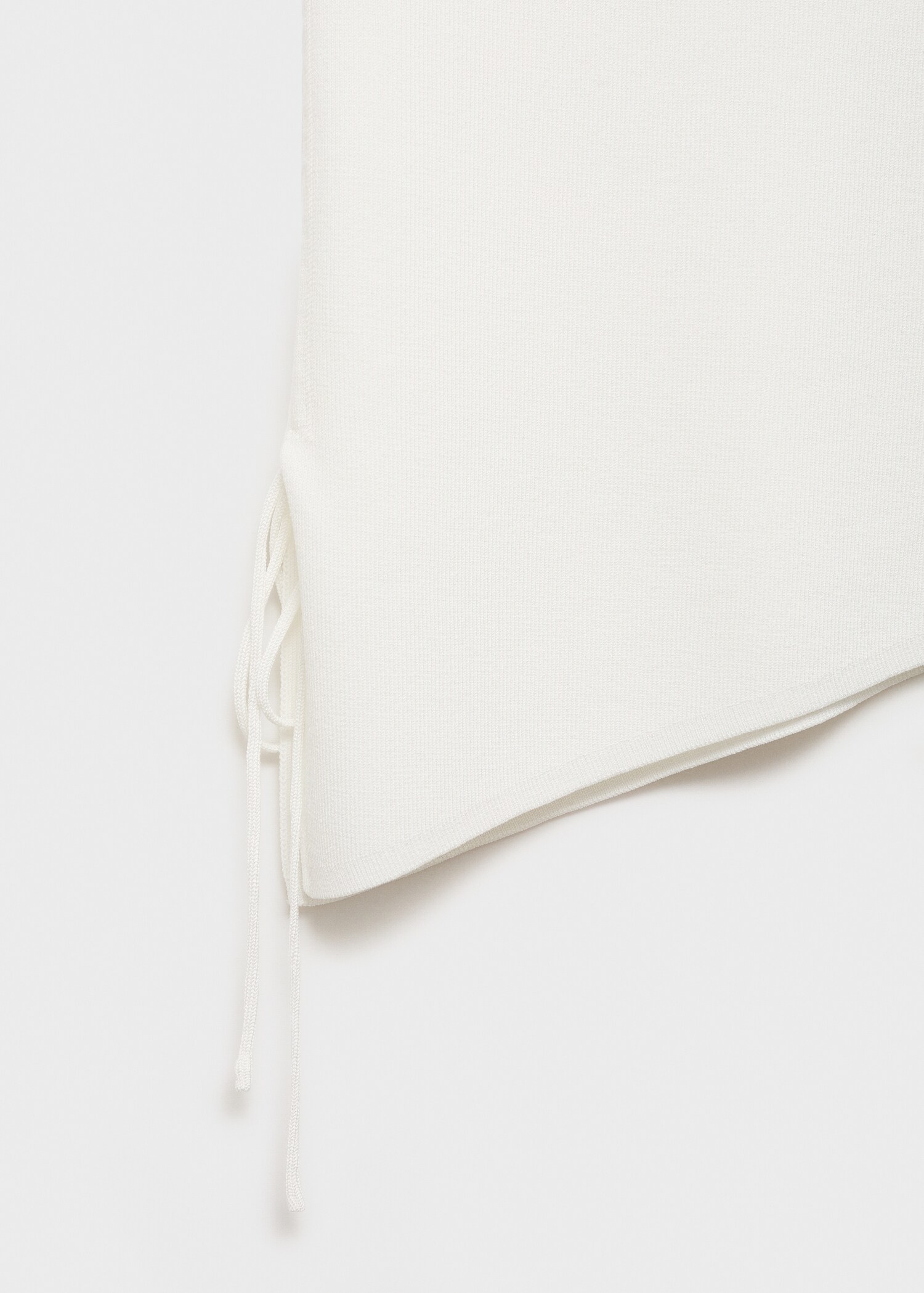 Asymmetrical low knit jersey - Details of the article 0