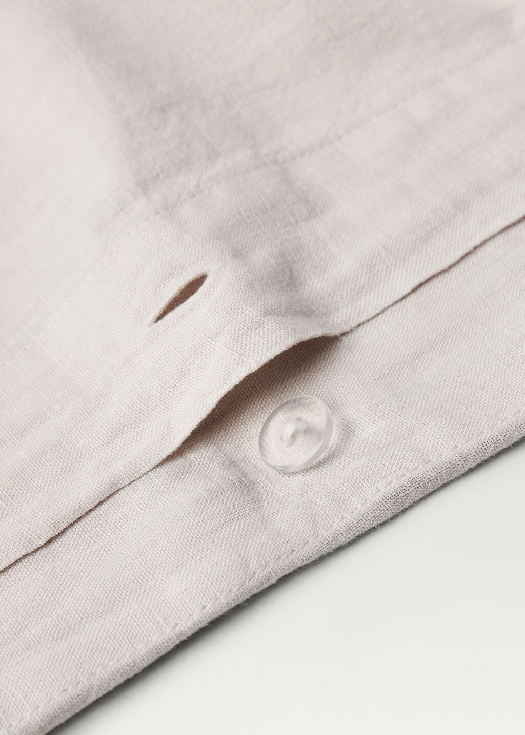 Washed linen duvet cover for 150/160 cm bed