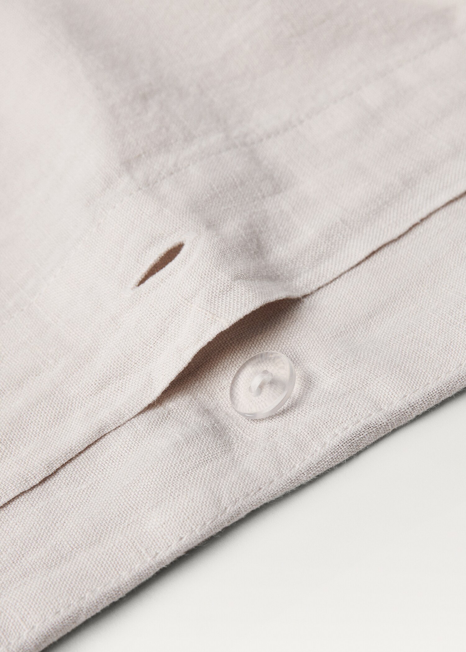 Washed linen duvet cover for 150/160 cm bed - Details of the article 1