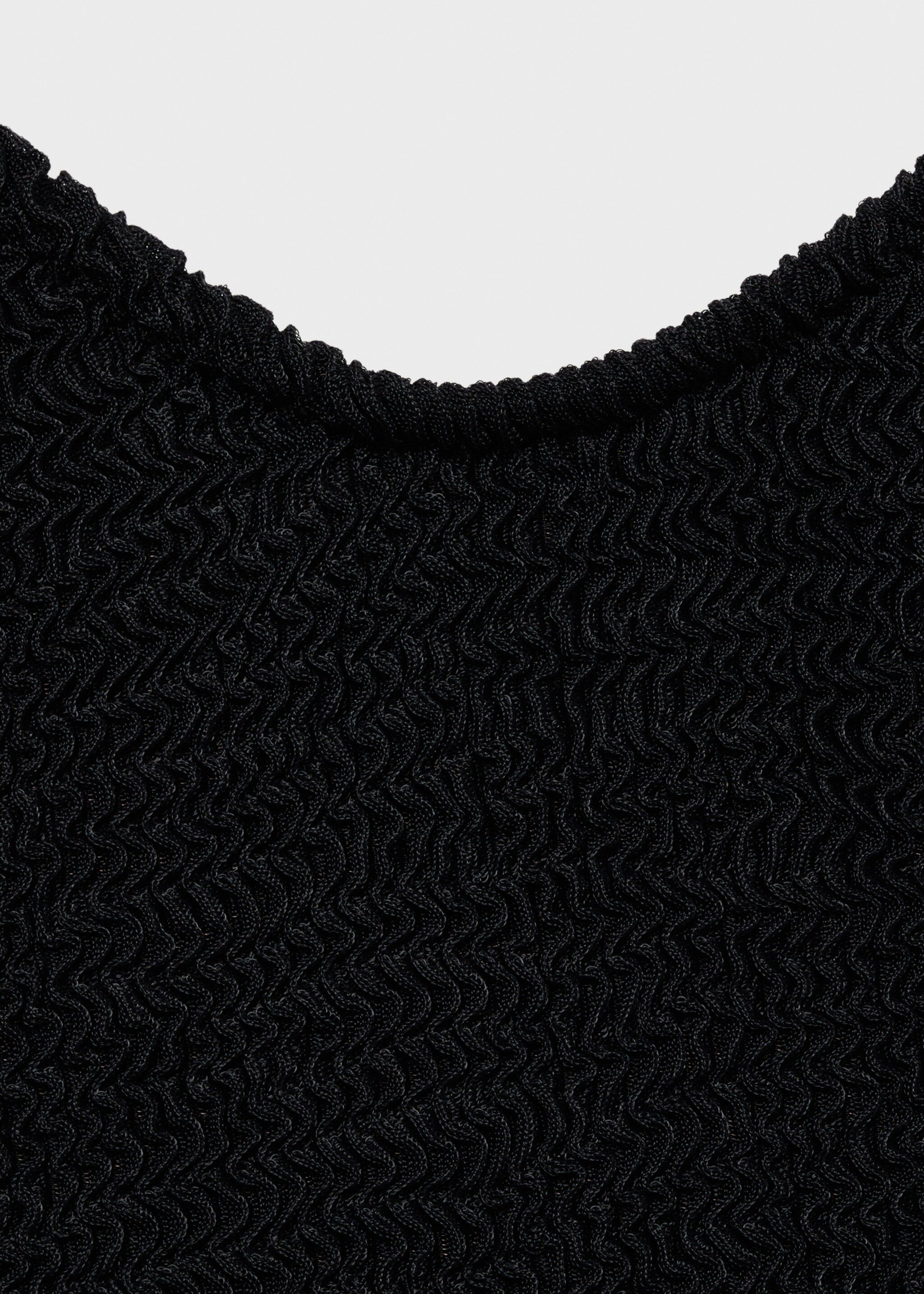 Textured swimsuit with straps - Details of the article 8