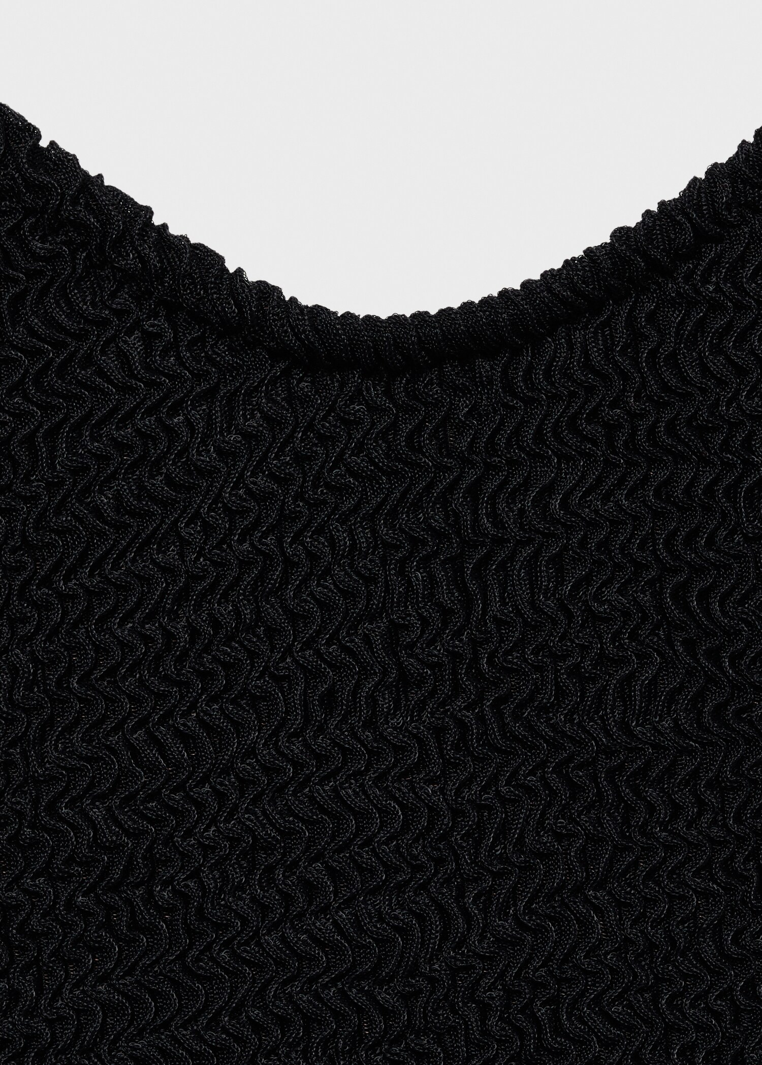 Textured swimsuit with straps - Details of the article 8