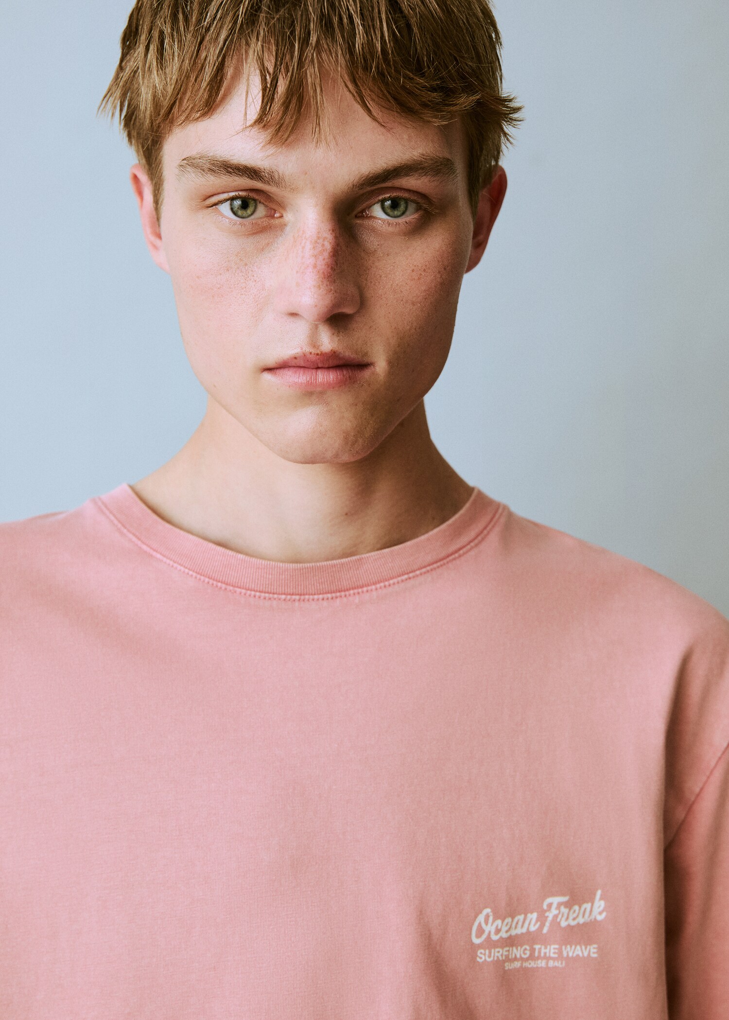 Short-sleeved printed t-shirt - Details of the article 1