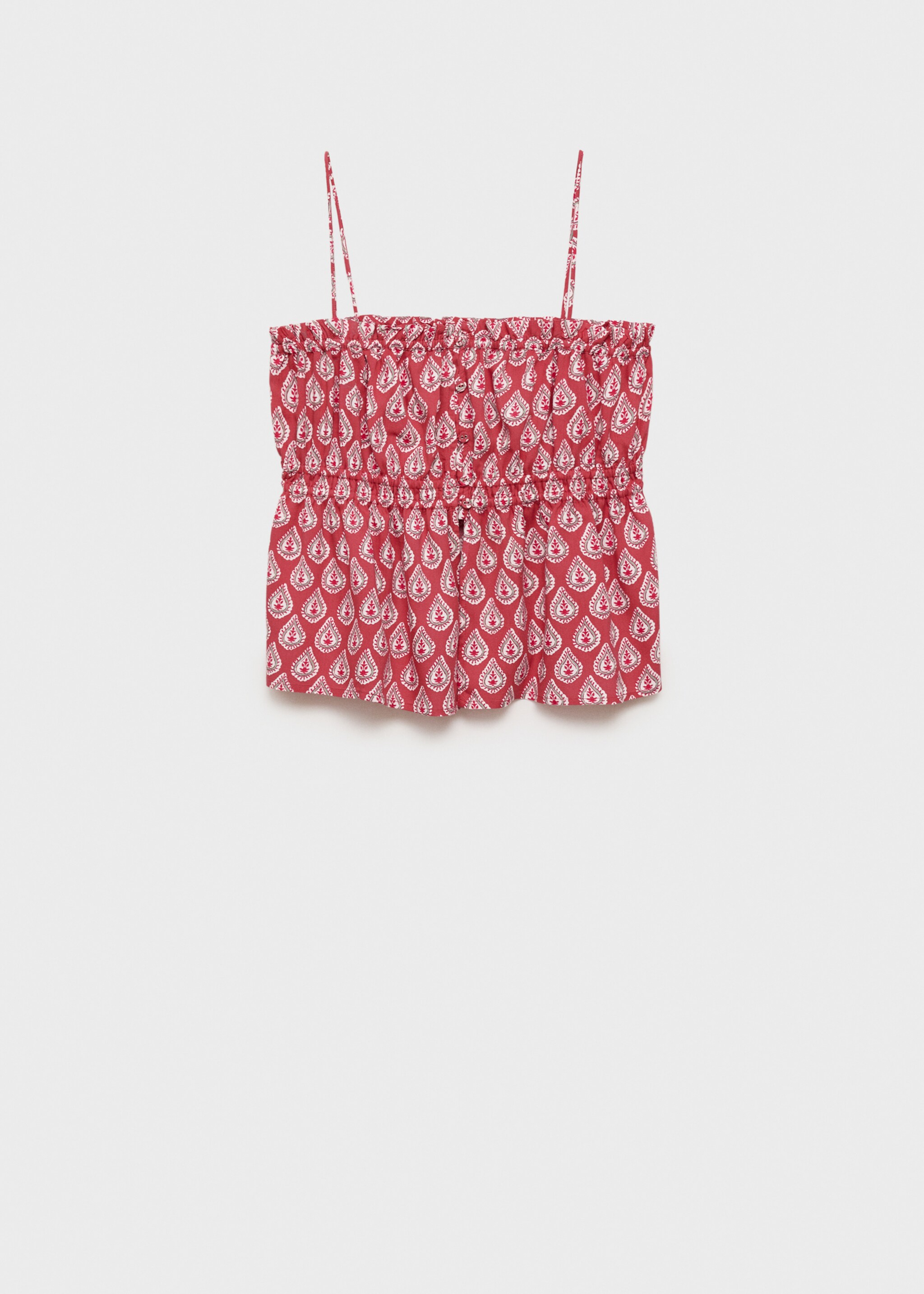 Printed strap top - Article without model
