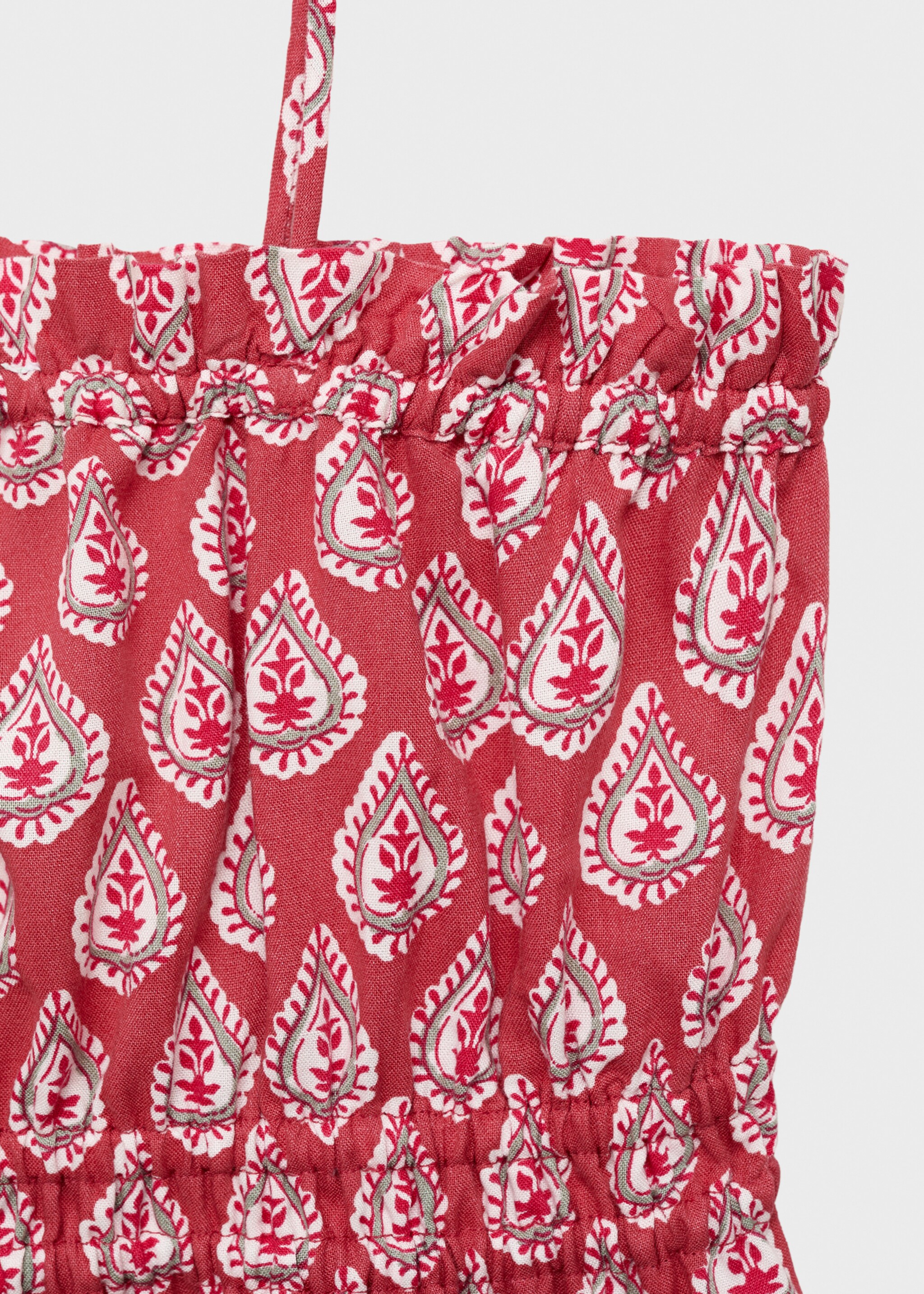 Printed strap top - Details of the article 0