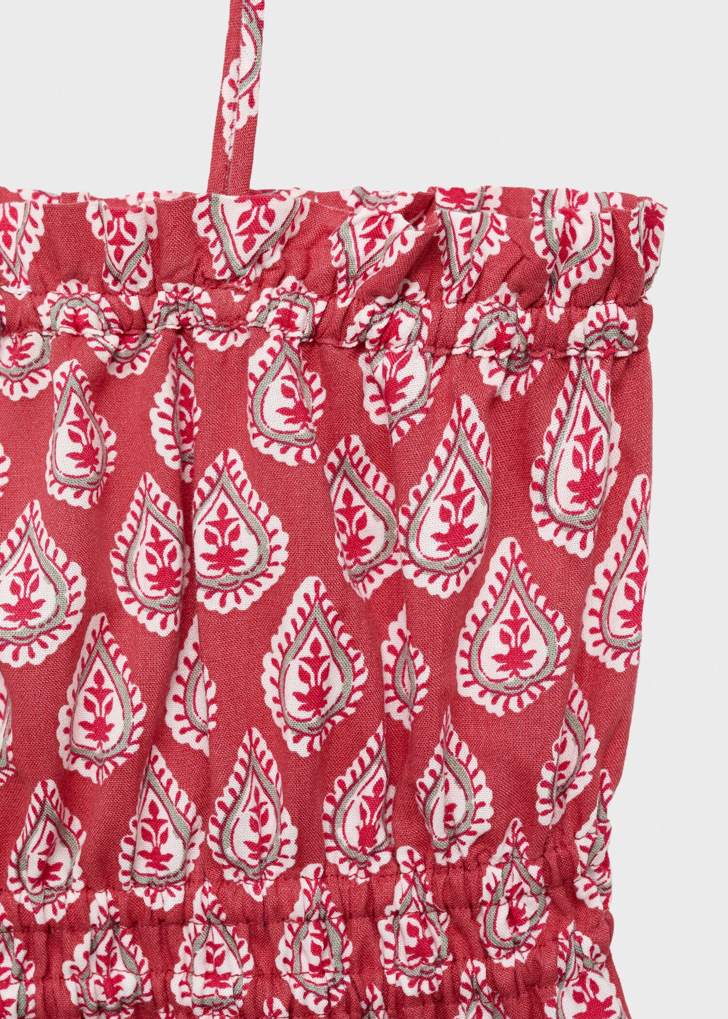 Mouwloze top met print - Detail van het artikel 0