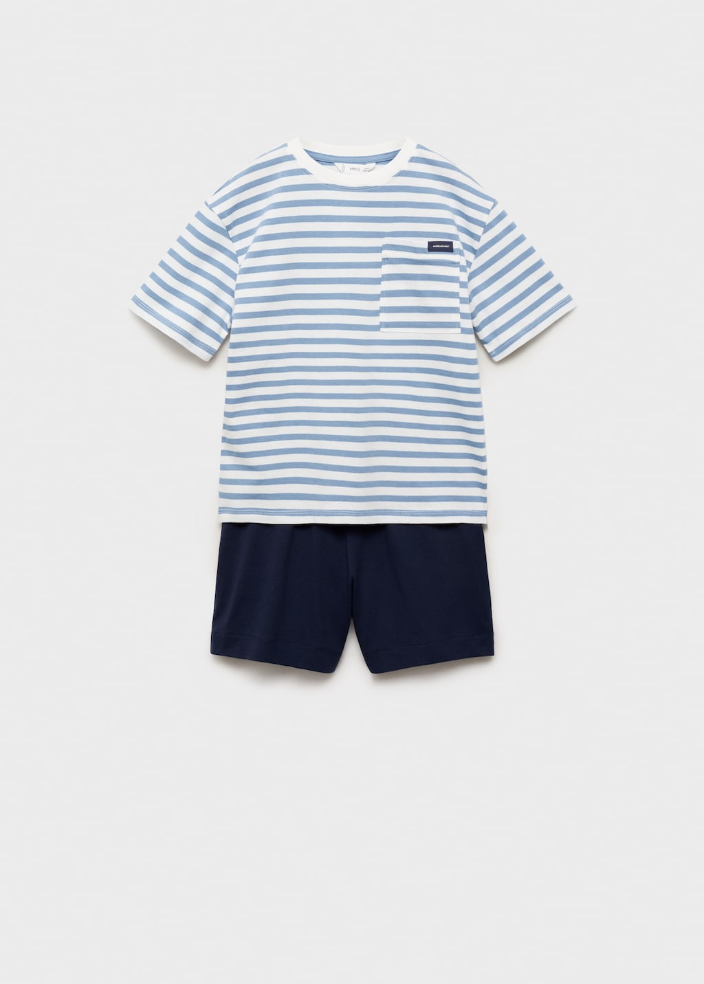 Striped short pyjamas