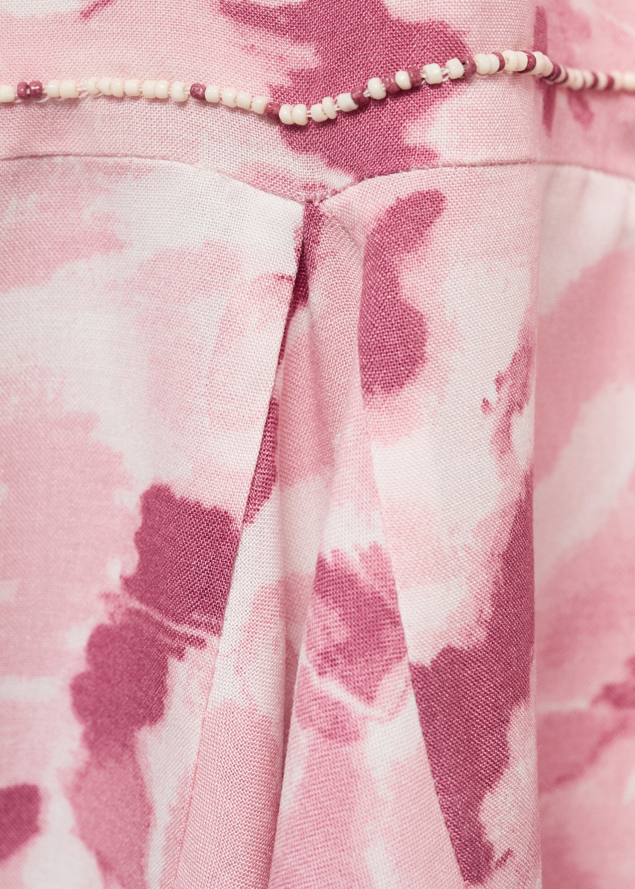 Embroidered tie-dye dress - Details of the article 0