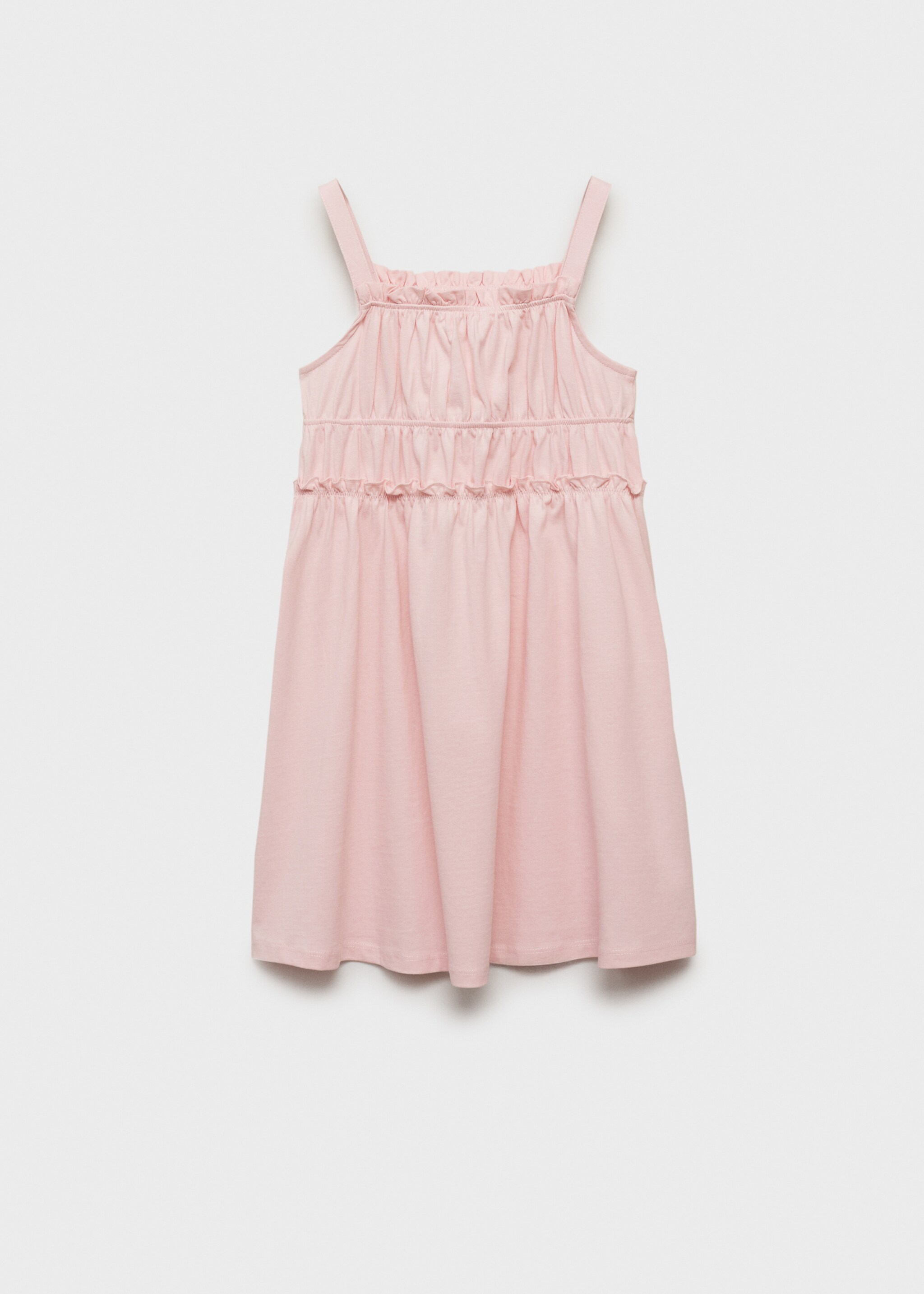 Ruched straps dress - Reverse of the article