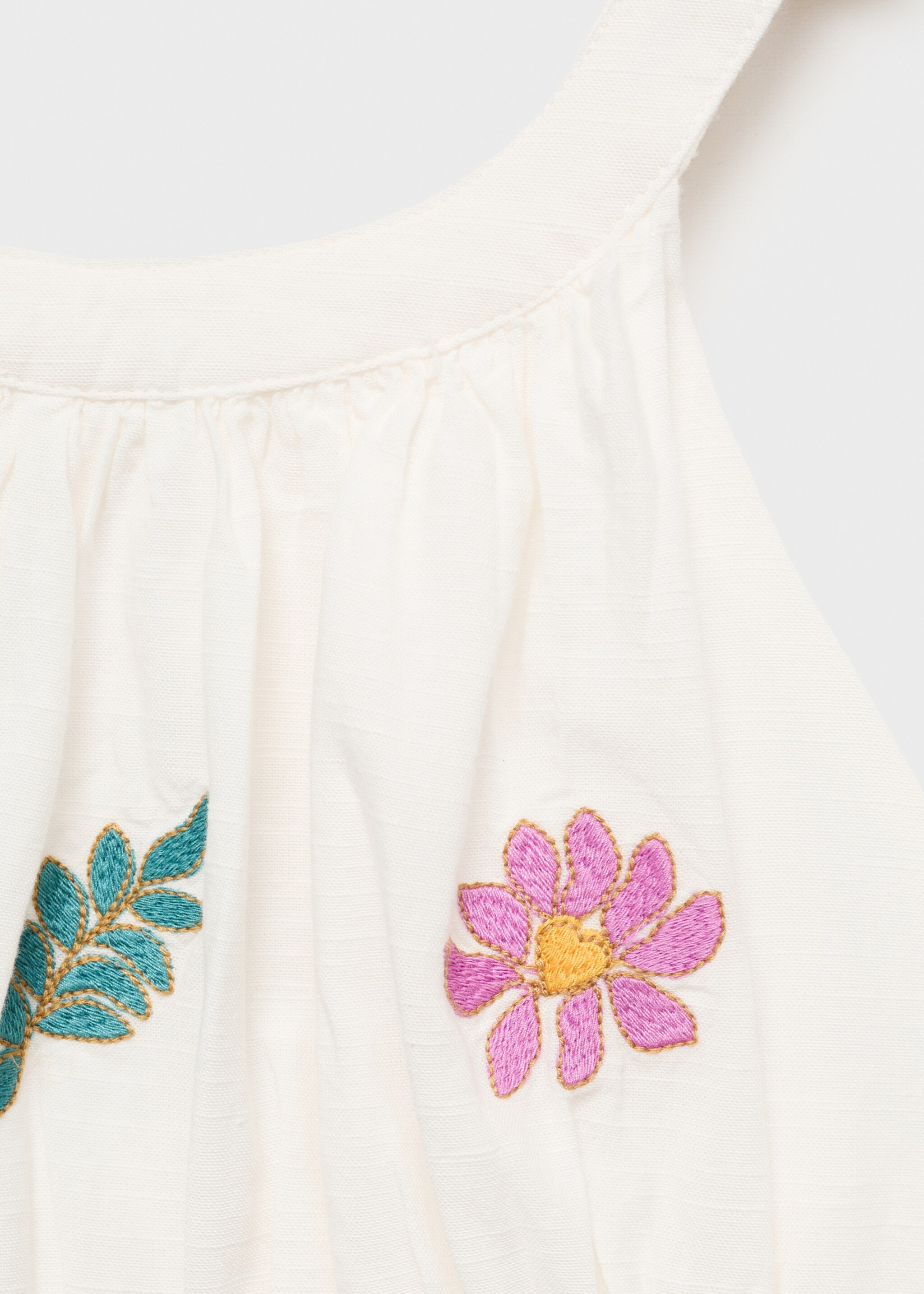 Floral embroidery dress - Details of the article 8