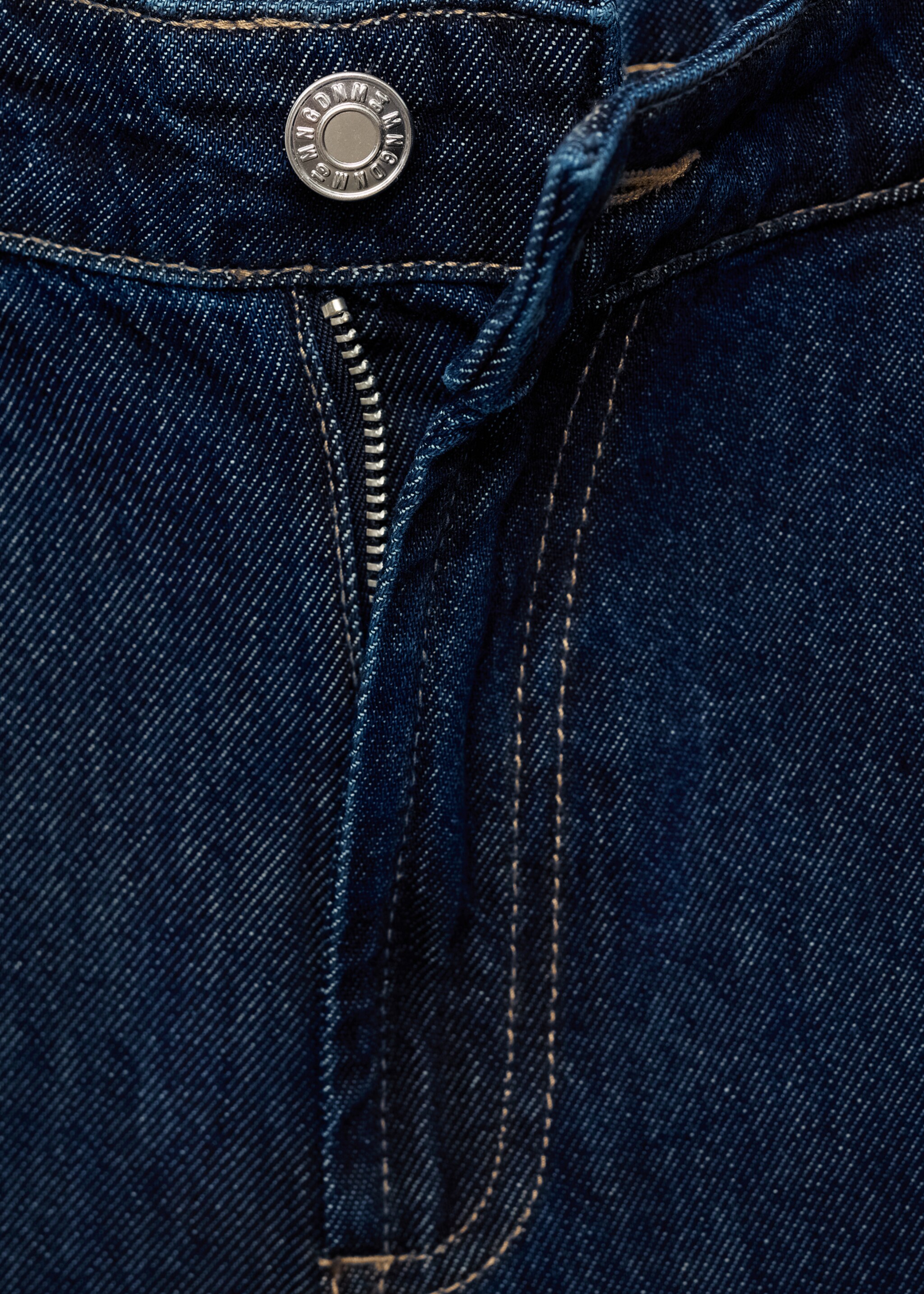 Bermuda en jean pinces rinse wash - Détail de l'article 8