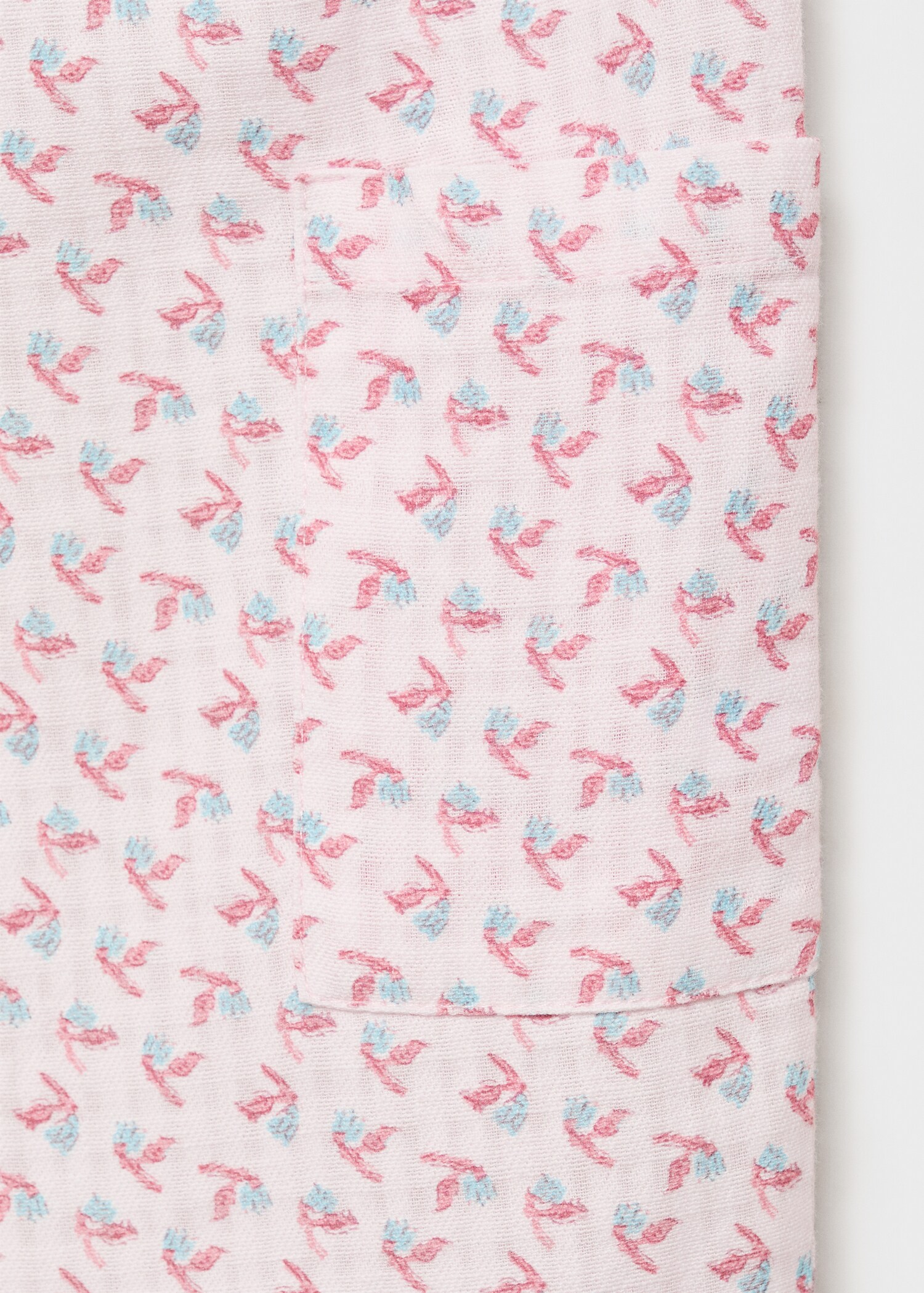 Pantalón recto estampado - Detalle del artículo 0