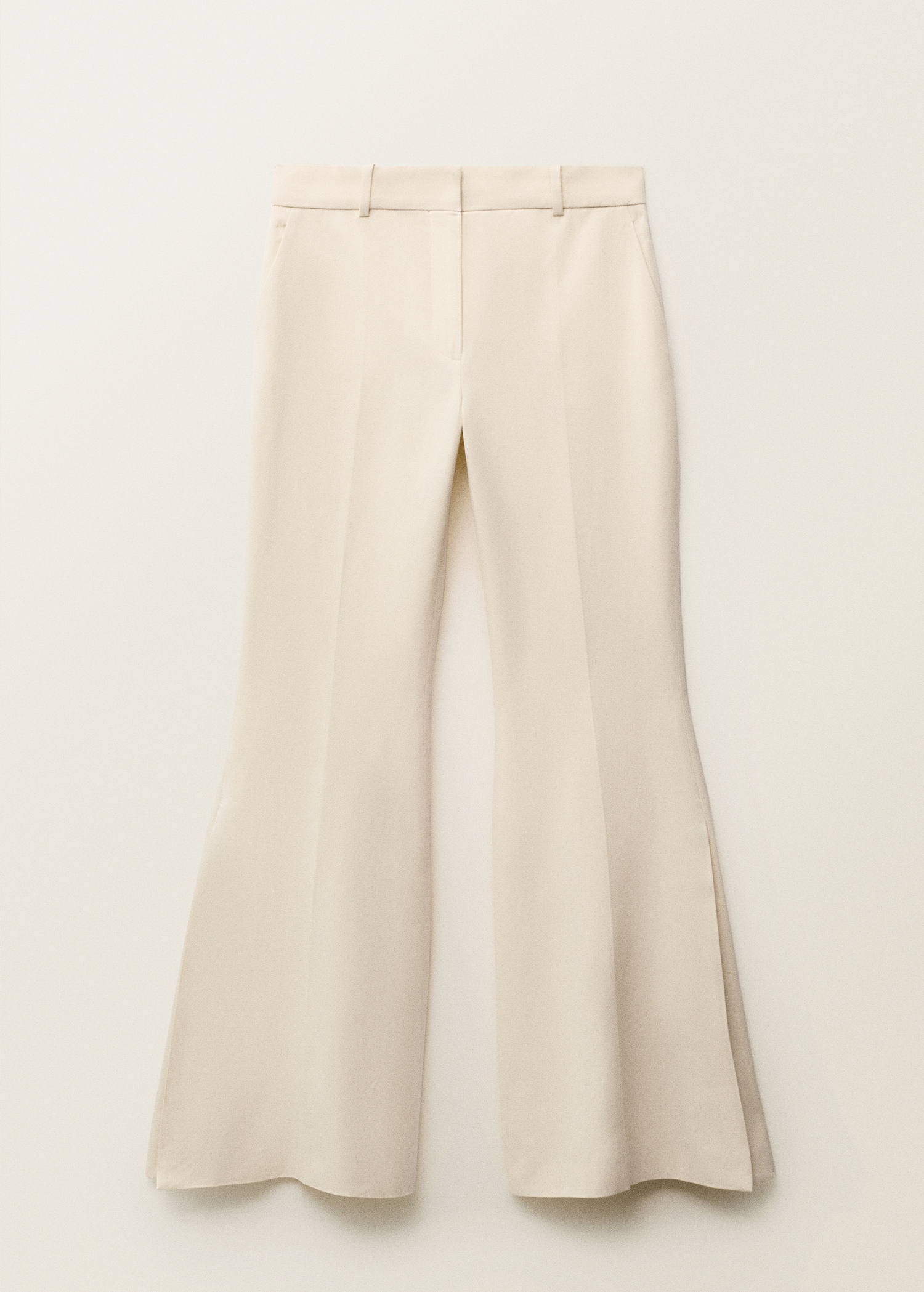 Pantalón traje mezcla lino flare - Artículo sin modelo