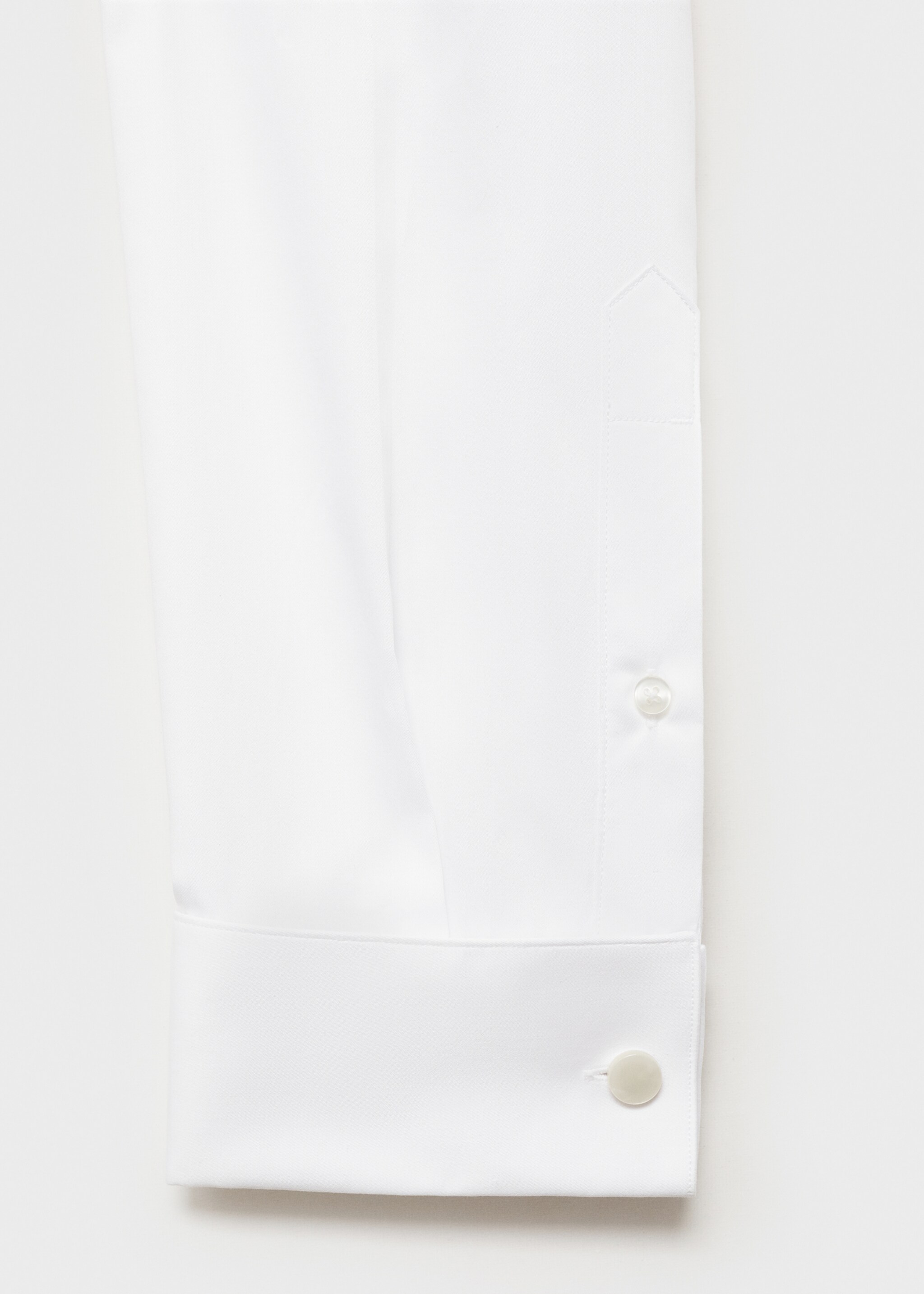 100% cotton slim-fit suit shirt - Details of the article 0