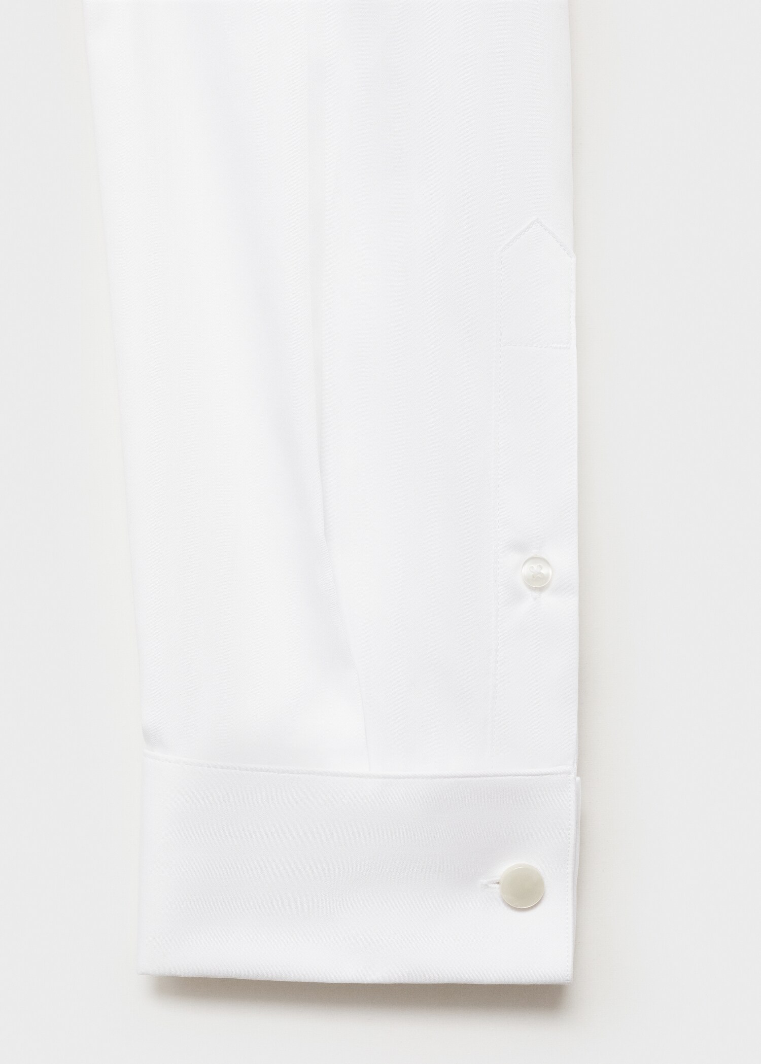 100% cotton slim-fit suit shirt - Details of the article 0