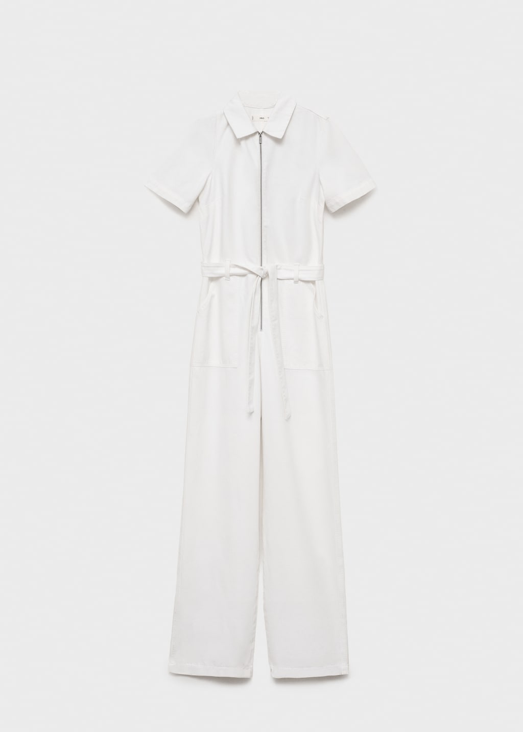 Mango Denim jumpsuit belt thumbnail