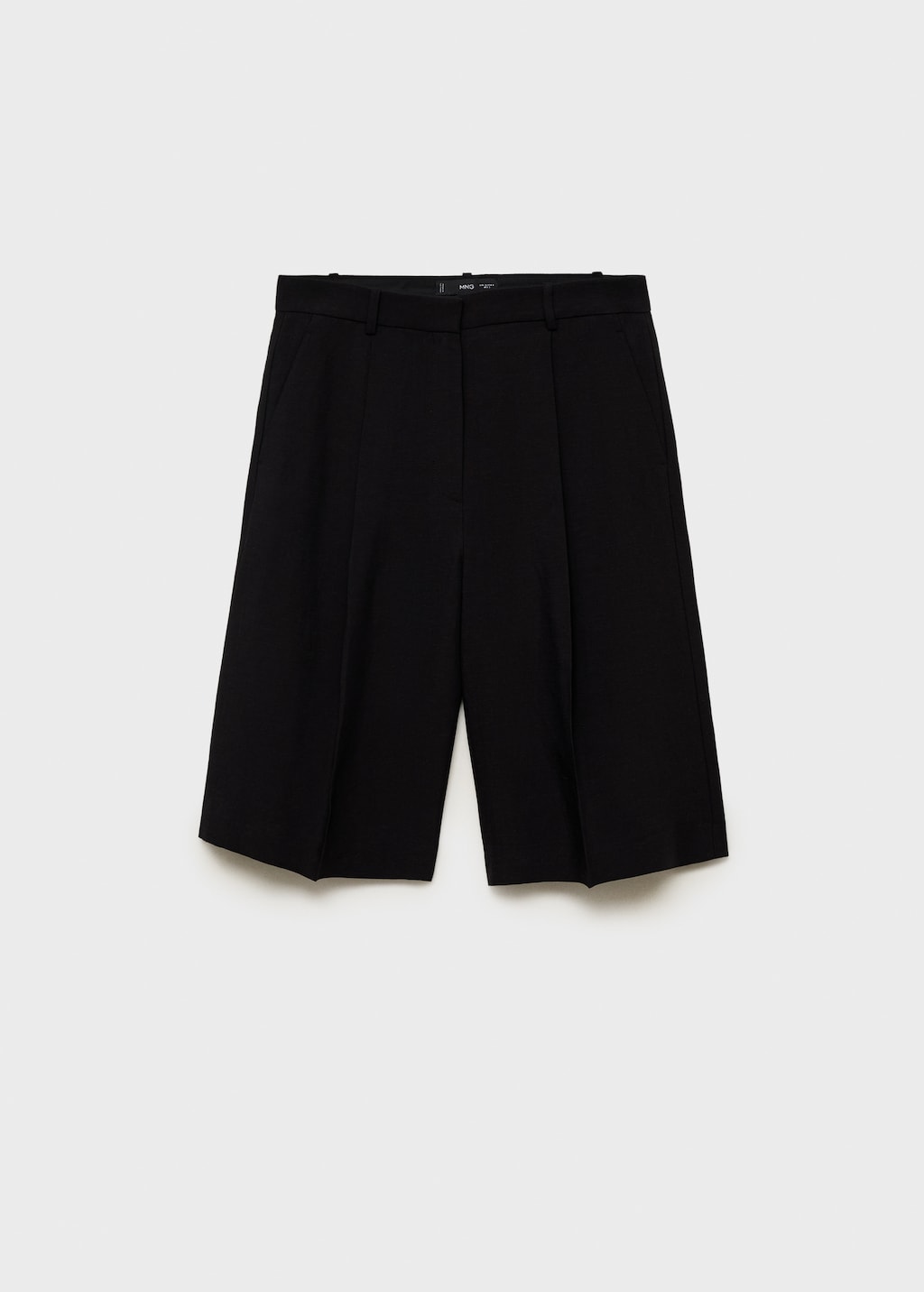 Mango Linen-blend suit bermuda shorts thumbnail
