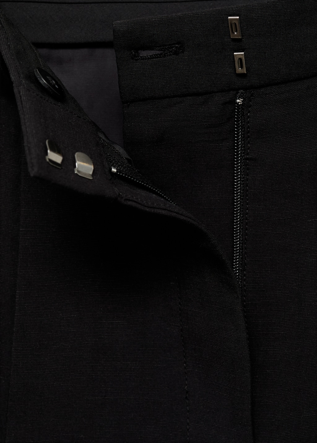 Mango Linen-blend suit bermuda shorts thumbnail