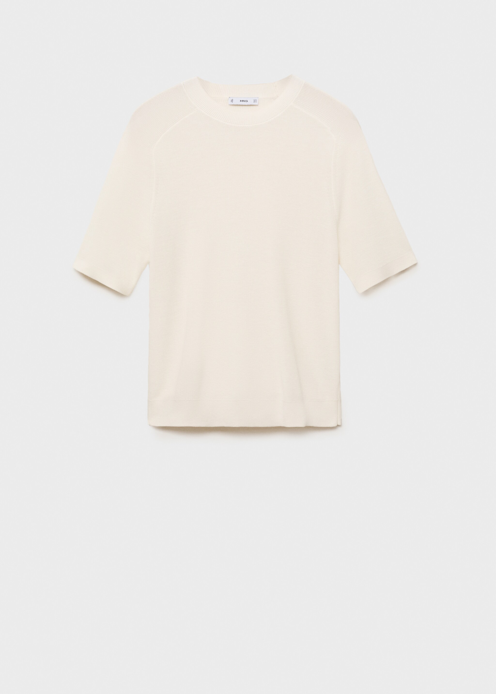 Fine-knit T-shirt - Article without model