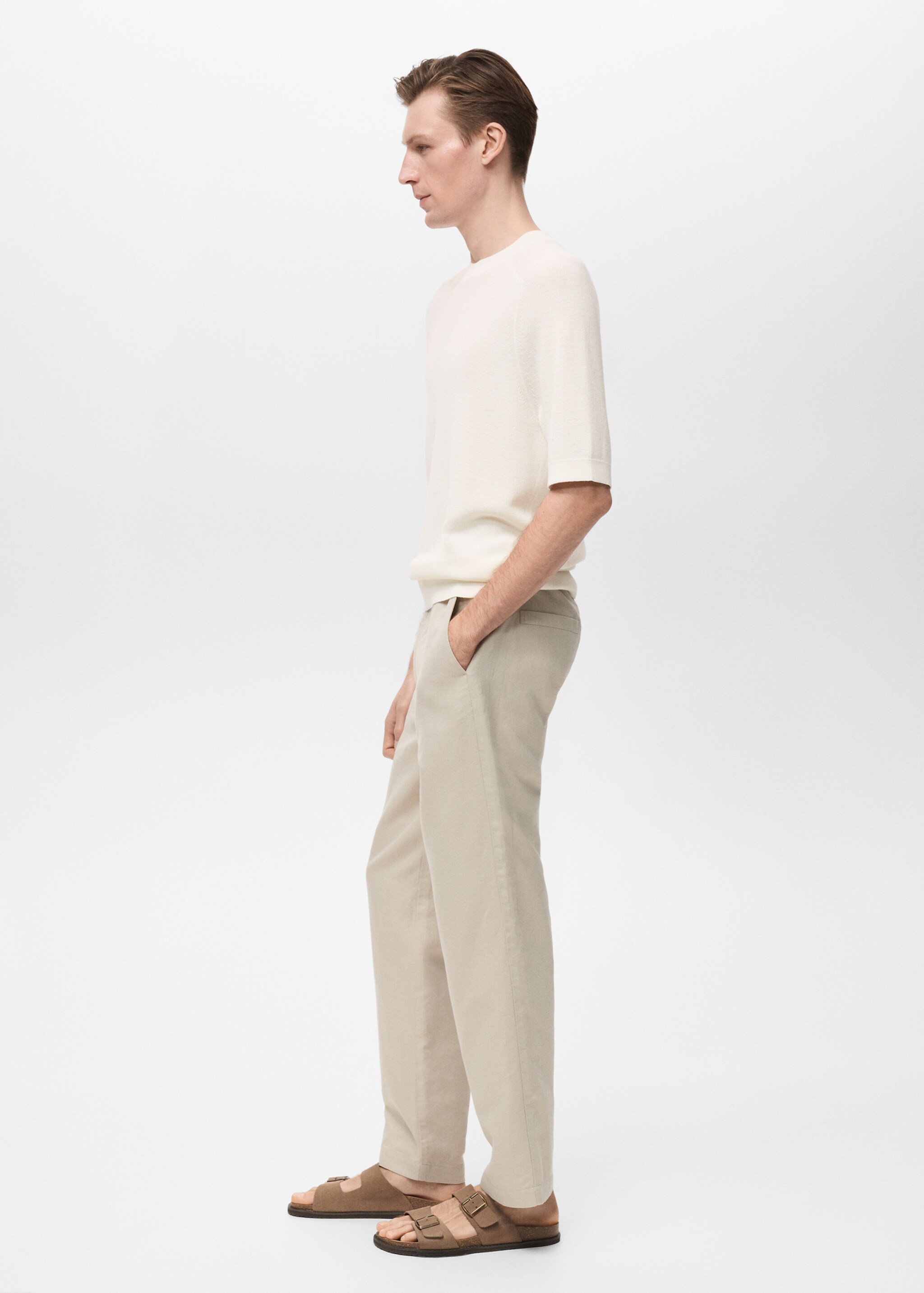 Fine-knit T-shirt - Details of the article 2