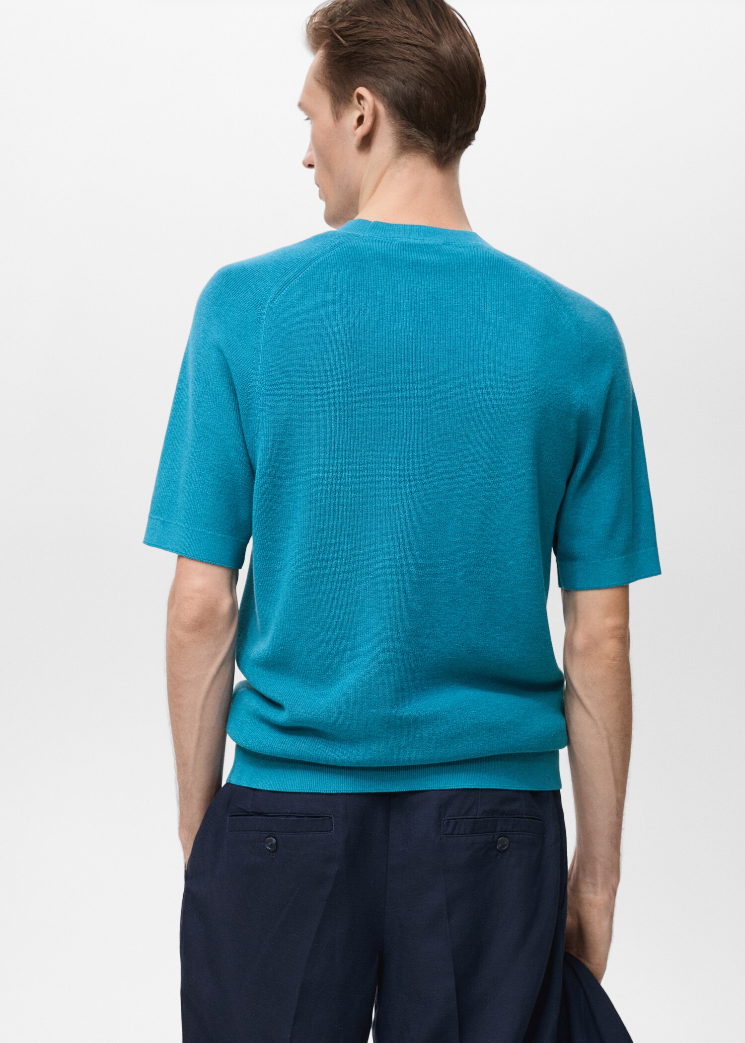 Camiseta punto fino - Reverso del artículo