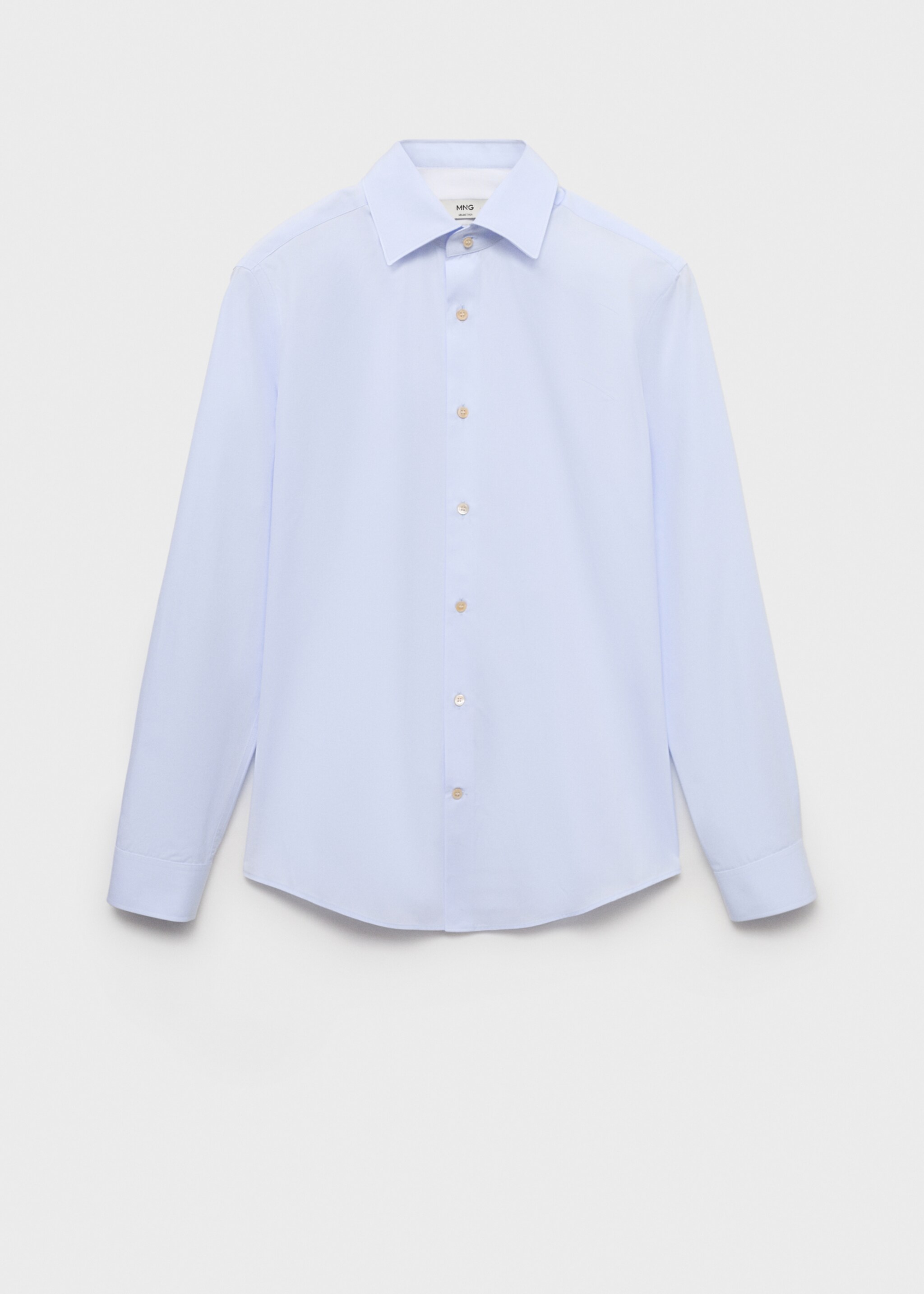 100% cotton slim fit shirt - Article without model