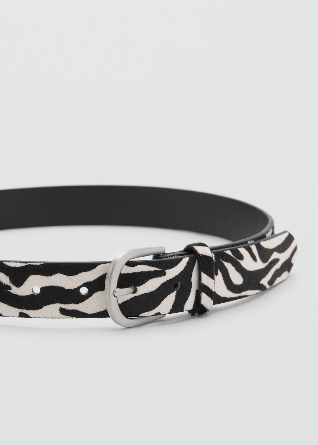 Zebra-print fur belt - Teen | MANGO Canada Zebra-print fur belt - Teen | MANGO Canada