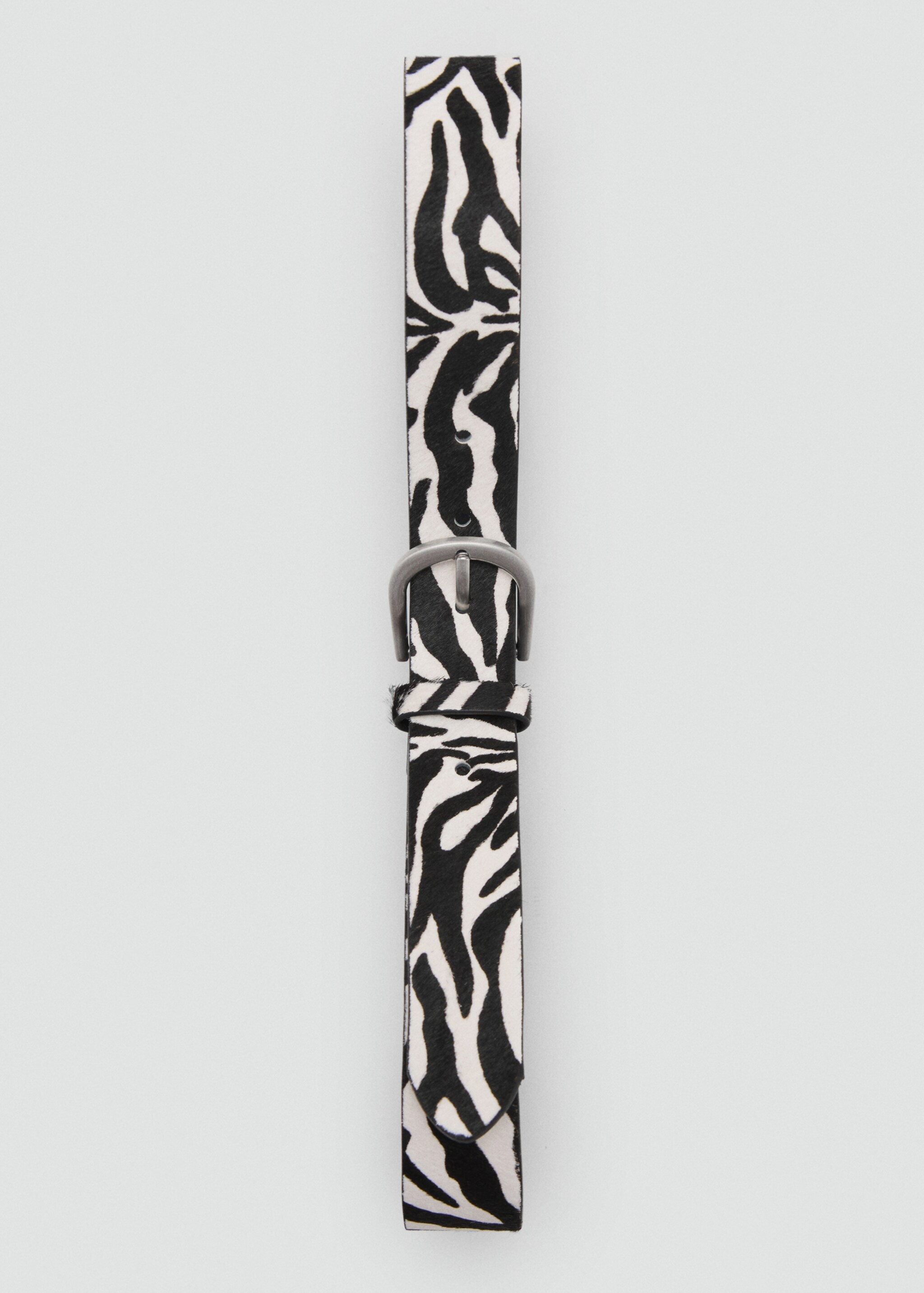 Cinturó pell pèl zebra - Detall de l'article 2